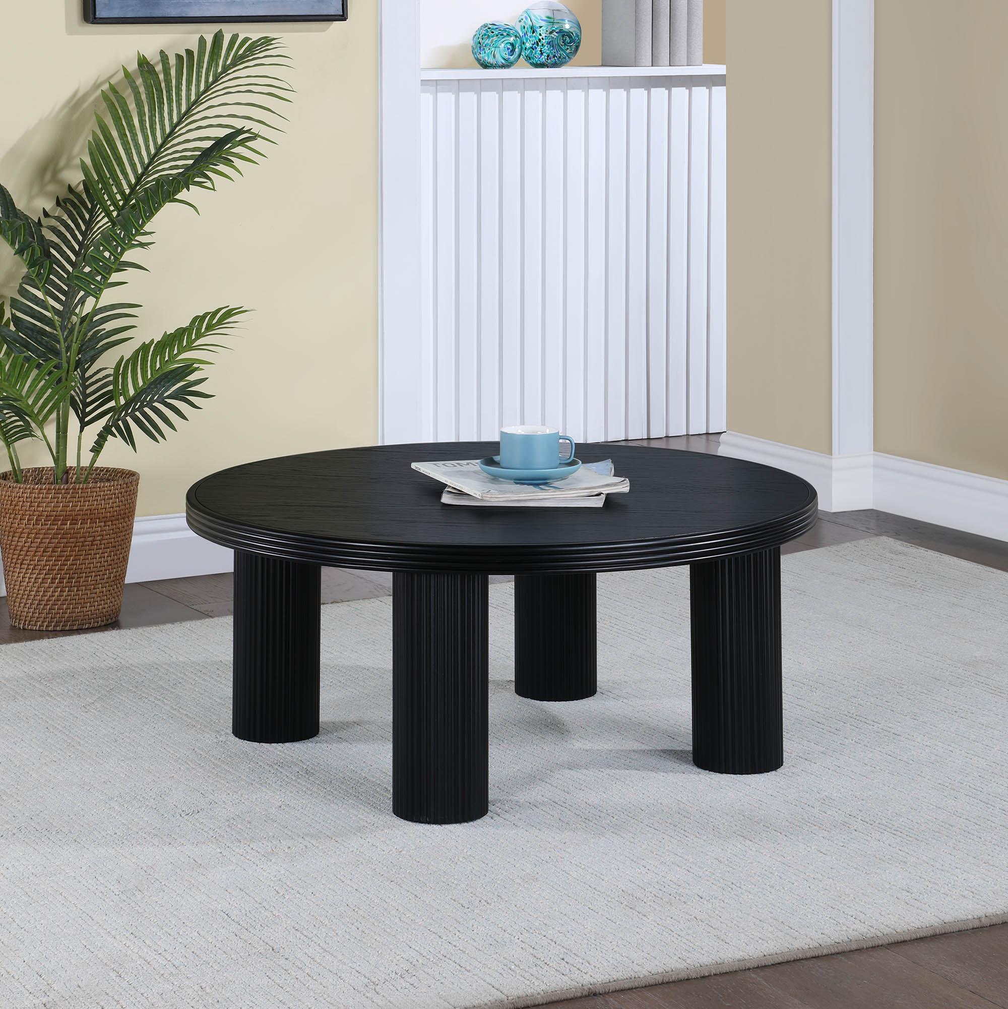

    
Black Coffee Table HAYDEN 99059Black-CT Meridian Mid-Century Modern
