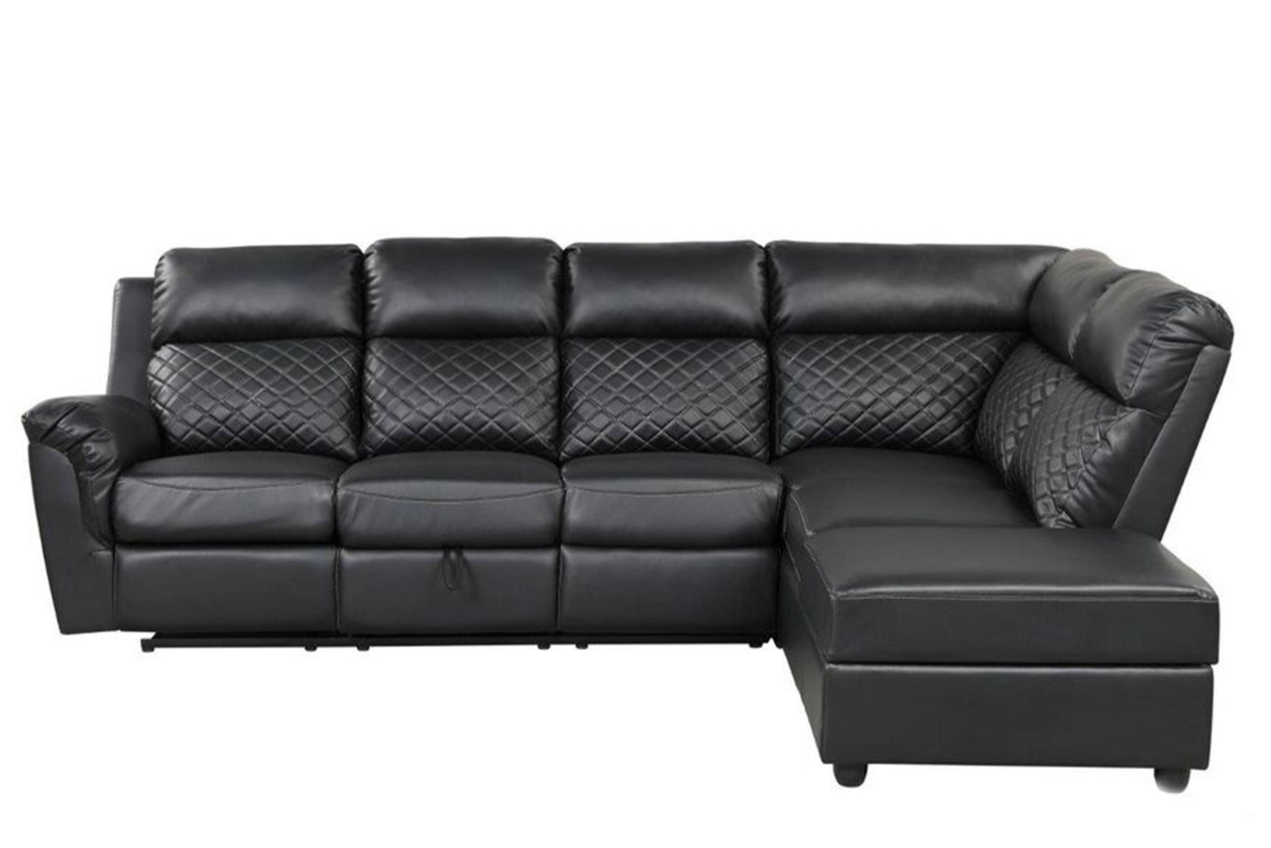 

    
Galaxy Home Furniture CHARLOTTE-BK Recliner Sectional Black CHARLOTTE-BK
