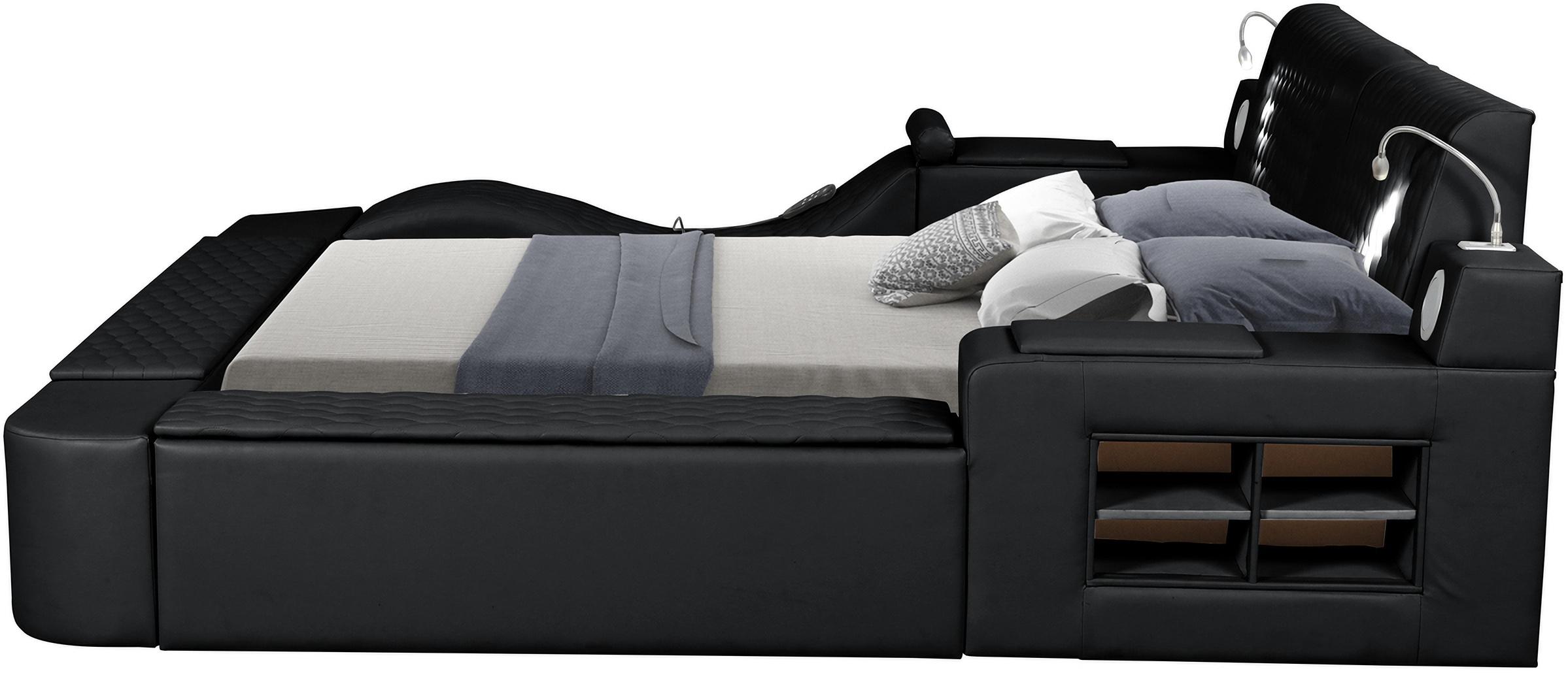 

    
ZOYA-BK-Q Black Eco Leather Smart Multifunctional Queen Bed ZOYA Galaxy Home Contemporary
