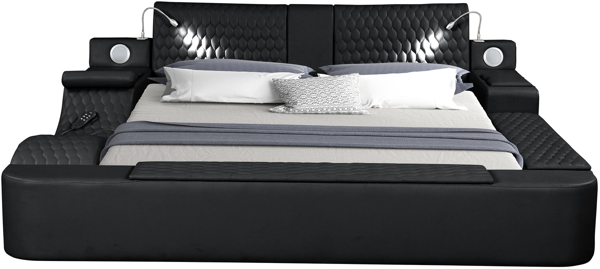 

        
698781236338Black Eco Leather Smart Multifunctional Queen Bed ZOYA Galaxy Home Contemporary
