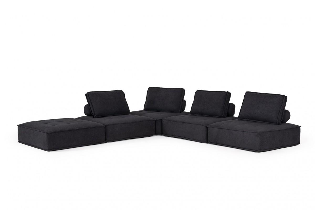 

                    
VIG Furniture Divani Casa Nolden Sectional Sofa Black Fabric Purchase 

