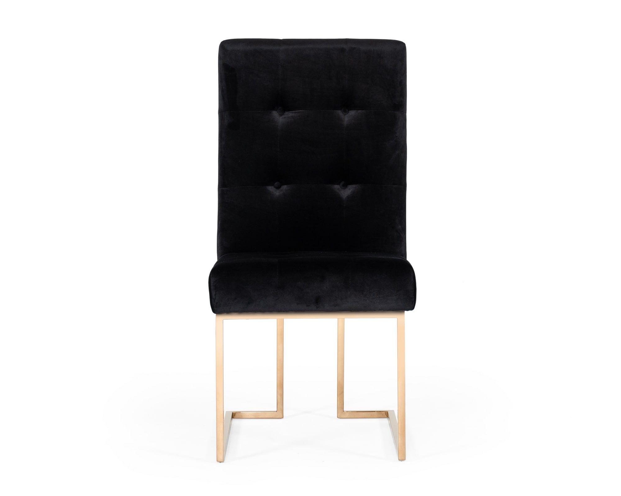 

                    
VIG Furniture Legend Dining Chair Set Black Velvet Purchase 
