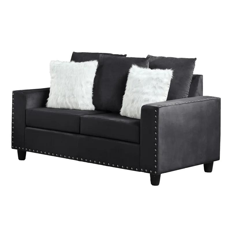 

    
Galaxy Home Furniture MORRIS Sofa Set Black GHF-808857822130
