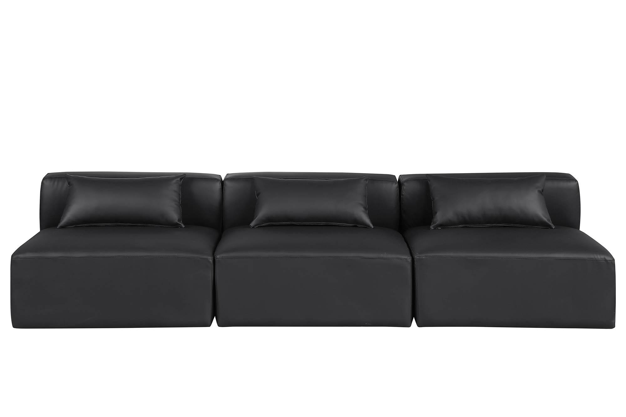 

        
Meridian Furniture CUBE 668Black-S108A Modular Sofa Black Faux Leather 094308317205
