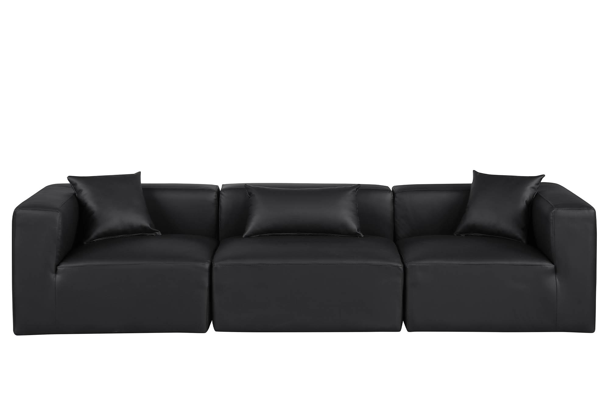 

        
Meridian Furniture CUBE 668Black-S108B Modular Sofa Black Faux Leather 094308317212
