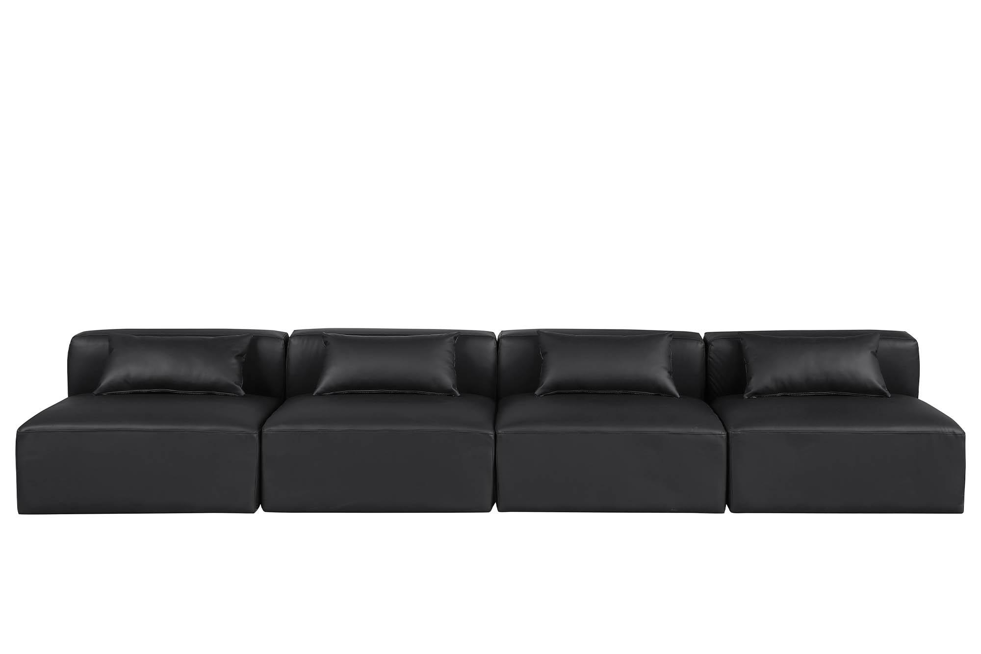 

        
Meridian Furniture CUBE 668Black-S144A Modular Sofa Black Faux Leather 094308317229
