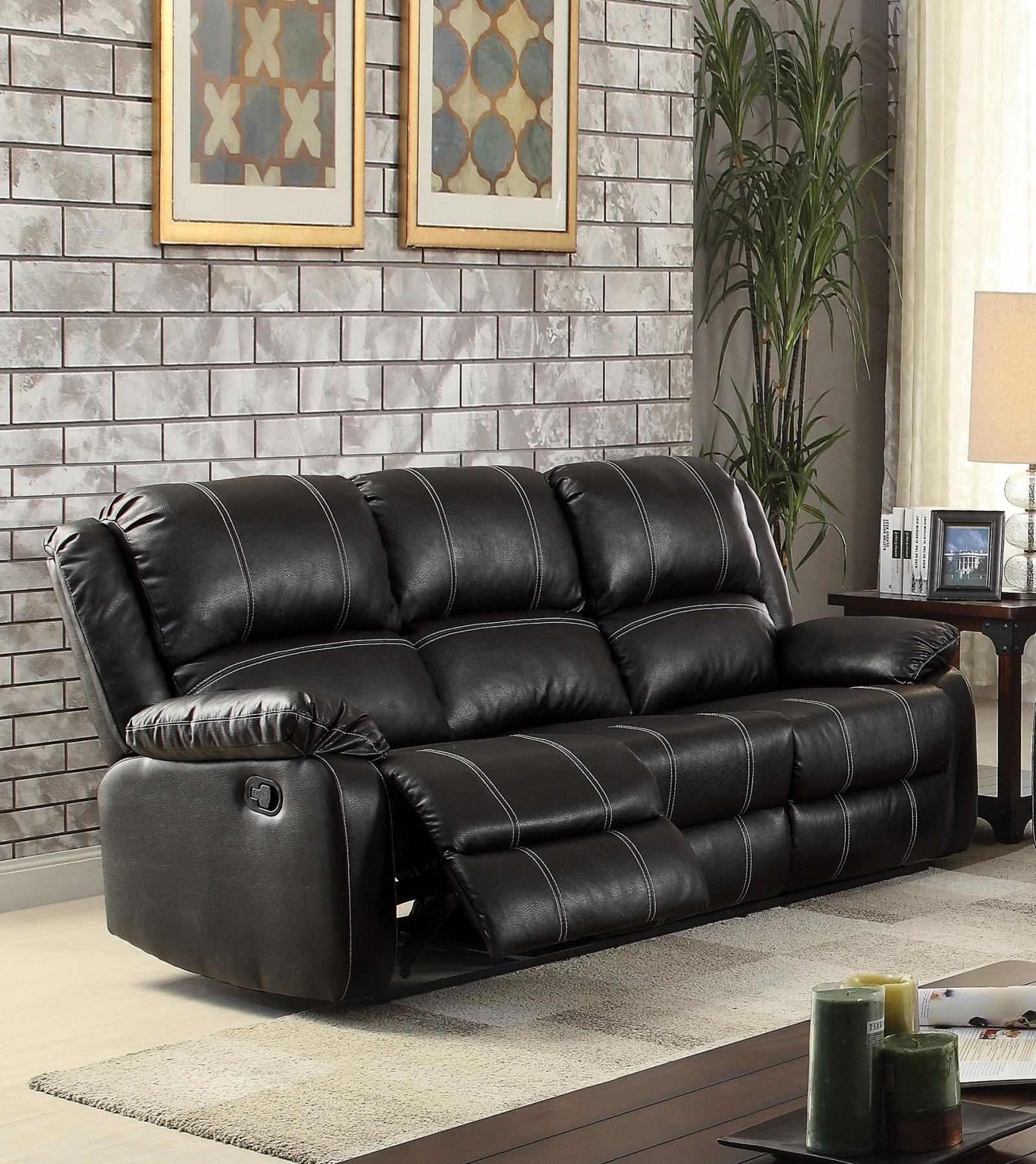 

    
Modern Black Sofa by Acme Zuriel 52285
