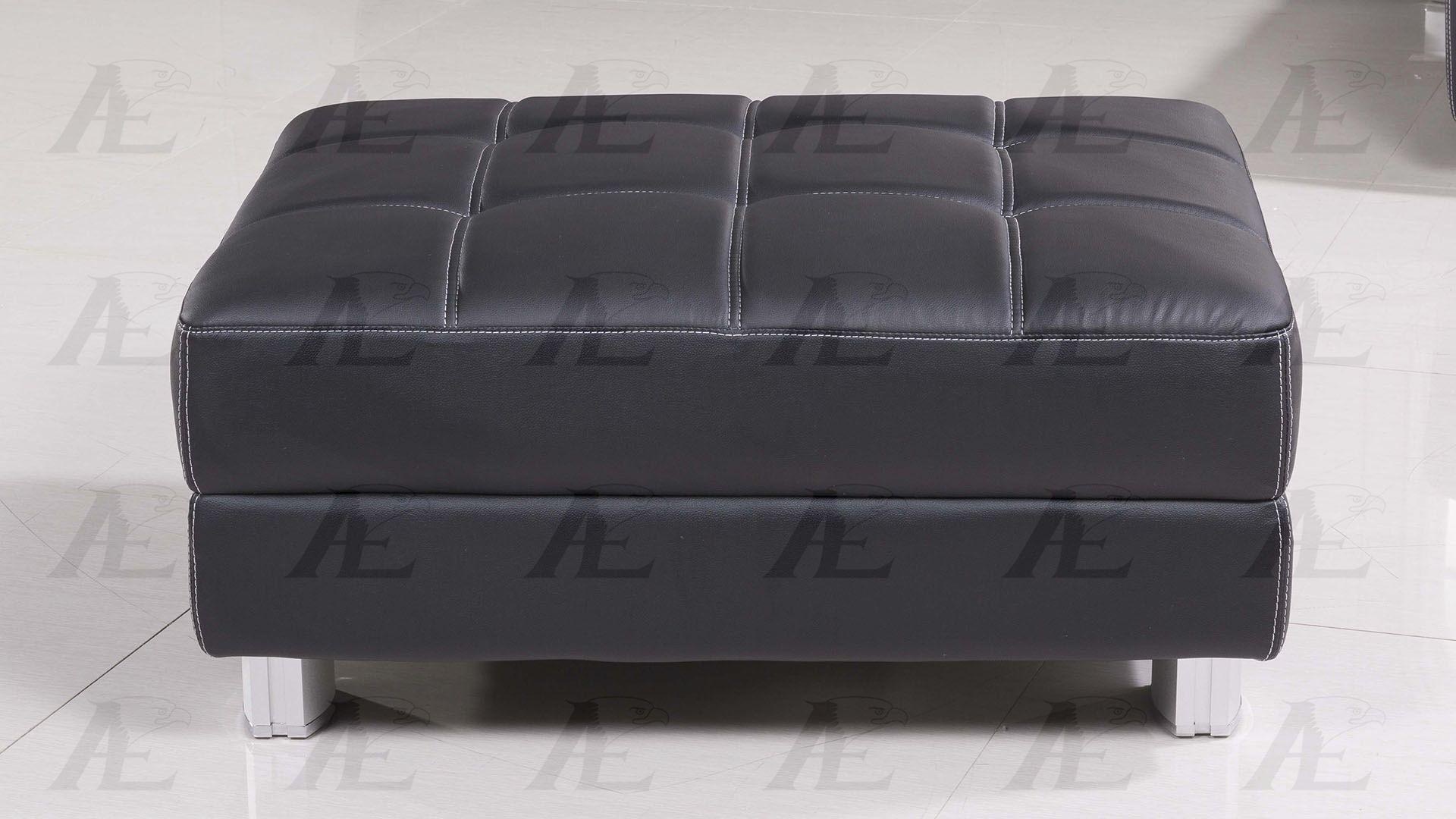 

        
American Eagle Furniture AE-L138-BK Sectional Sofa Set Black Faux Leather 00656237669703
