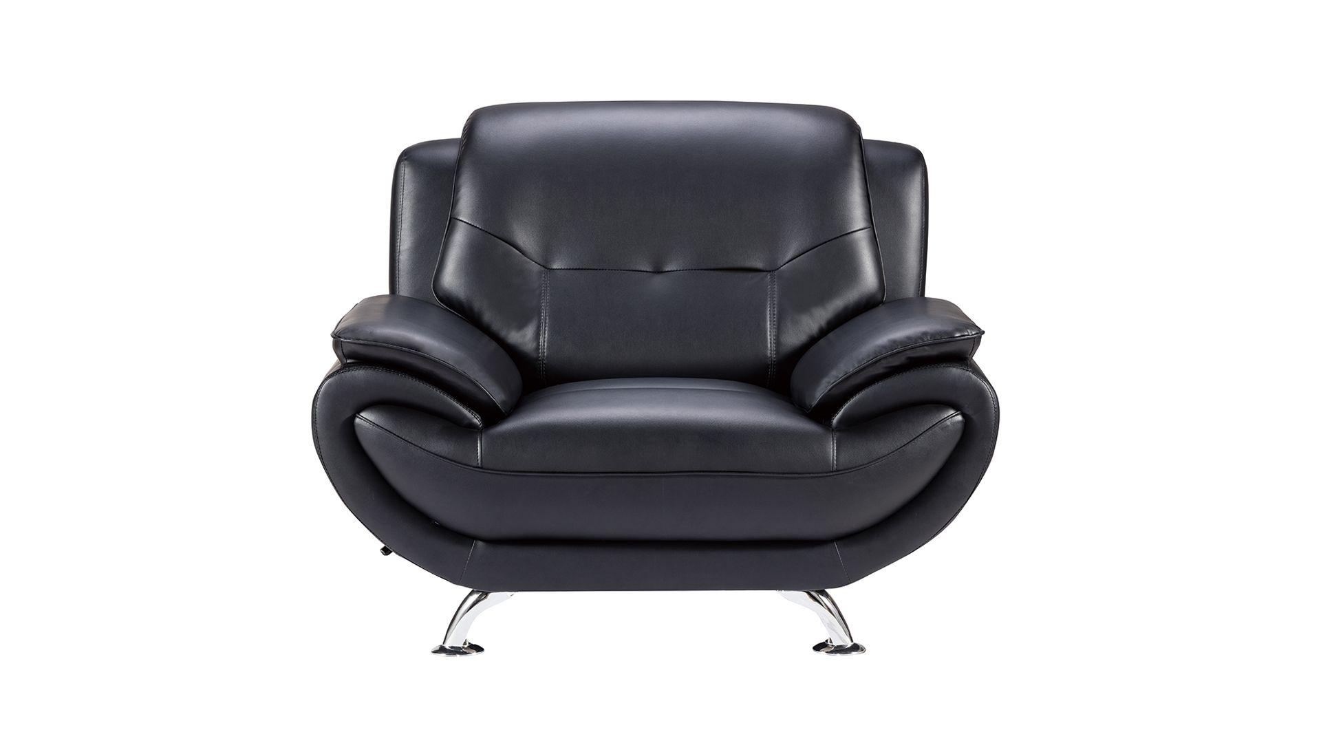 

    
AE208-BK-3PC American Eagle Furniture Sofa Set
