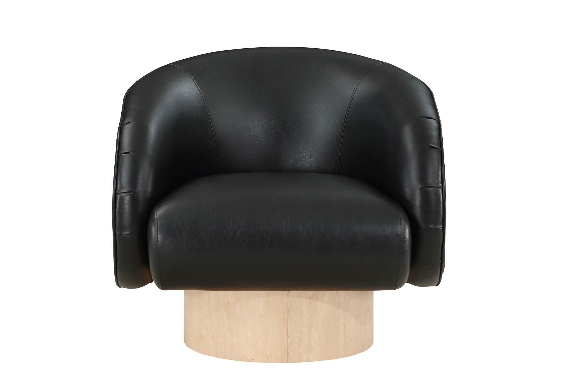 

    
Meridian Furniture GIBSON 484Black Swivel Chair Black 484Black
