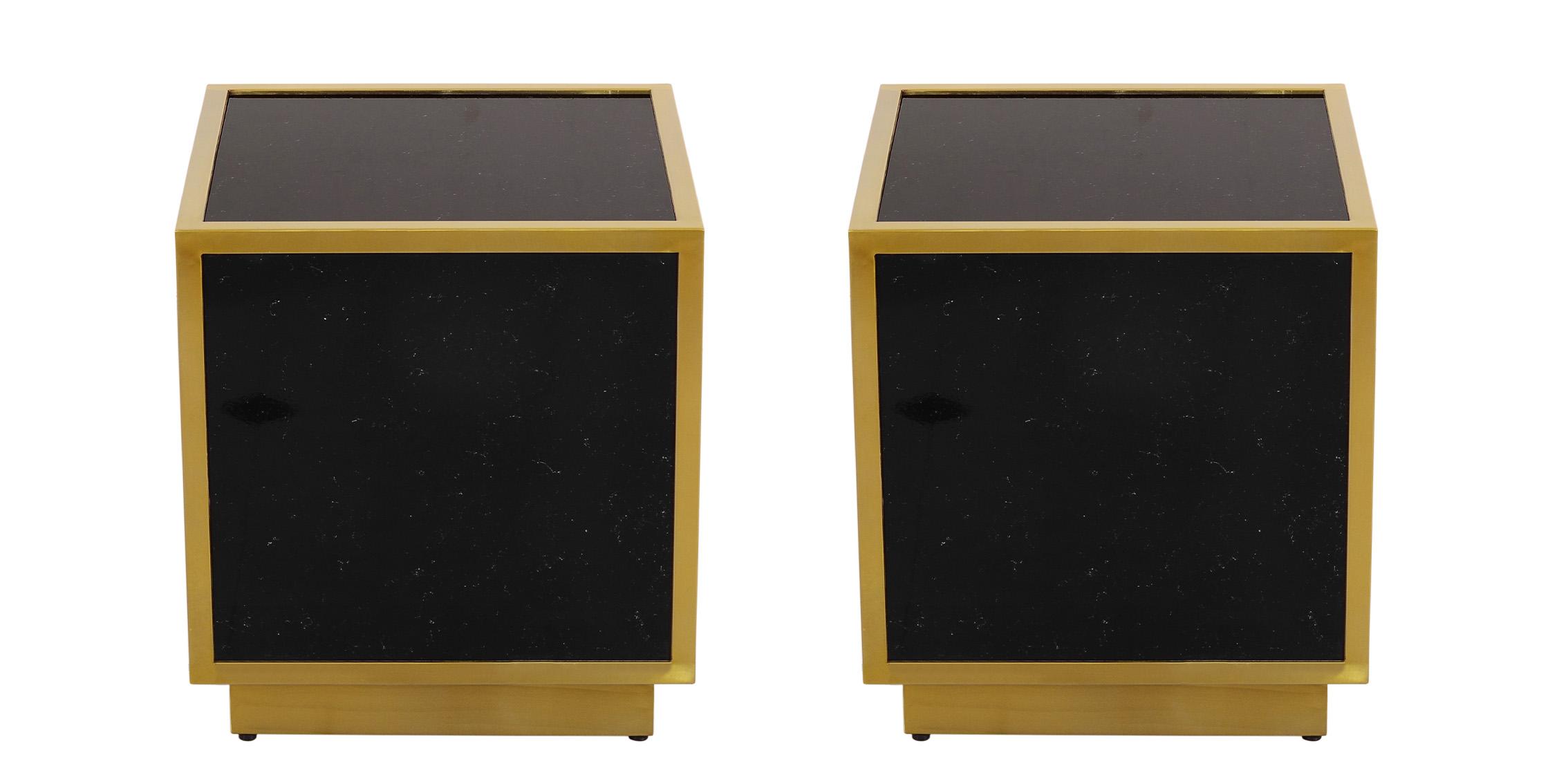

        
Meridian Furniture GLITZ 243-ET-Set End Table Set Gold/Black  094308250243
