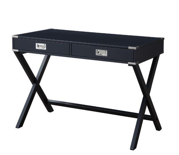 Transitional Writing Desk Theodore 157BWD in Black 