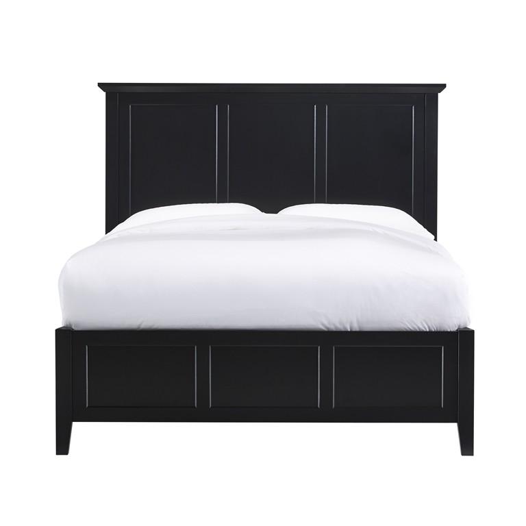 

    
Black Finish Shaker Style Full Panel Bed PARAGON by Modus Furniture
