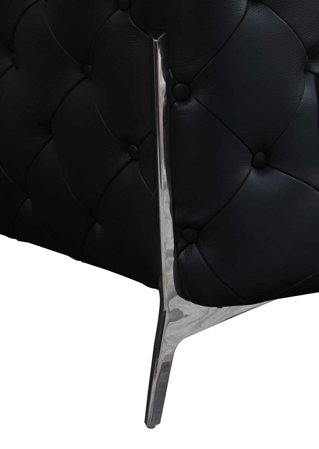 

                    
Buy Black Genuine Italian Leather Armchair Contemporary 970 Global United
