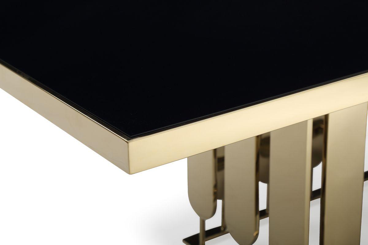 

    
VIG Furniture Griffith Dining Table Gold/Black VGVCT1866-BLK
