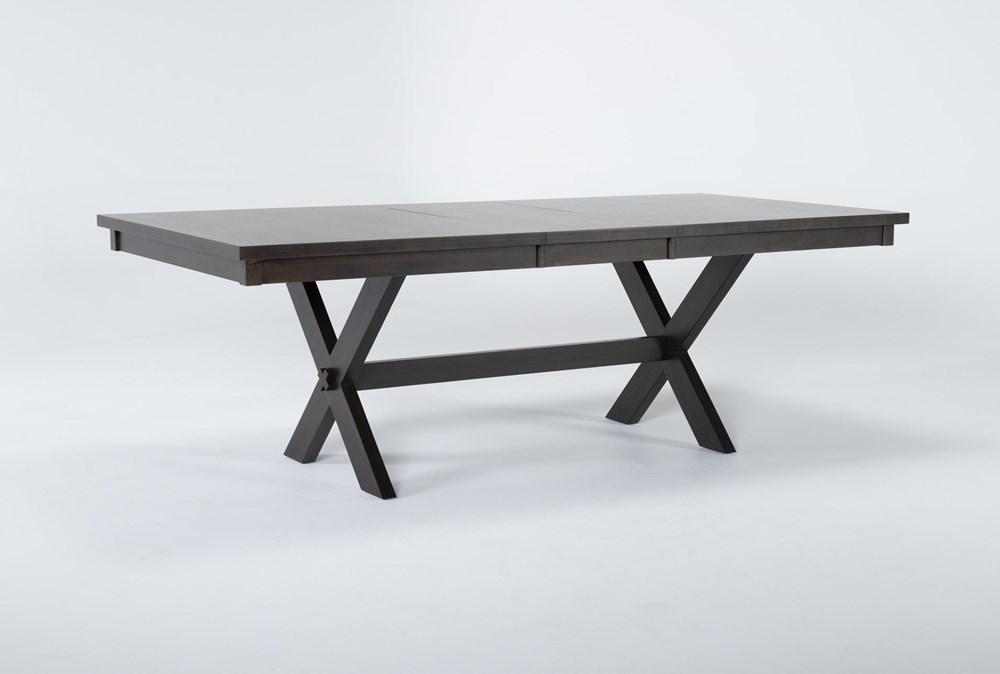 

    
Black & Gray Dining Table by Crown Mark Havana 2335T-4290
