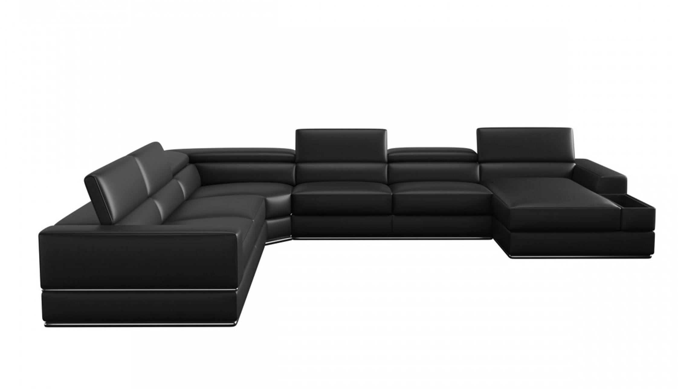 

    
VIG Furniture VGCA5106O-BLK-SECT Sectional Sofa Black VGCA5106O-BLK-SECT
