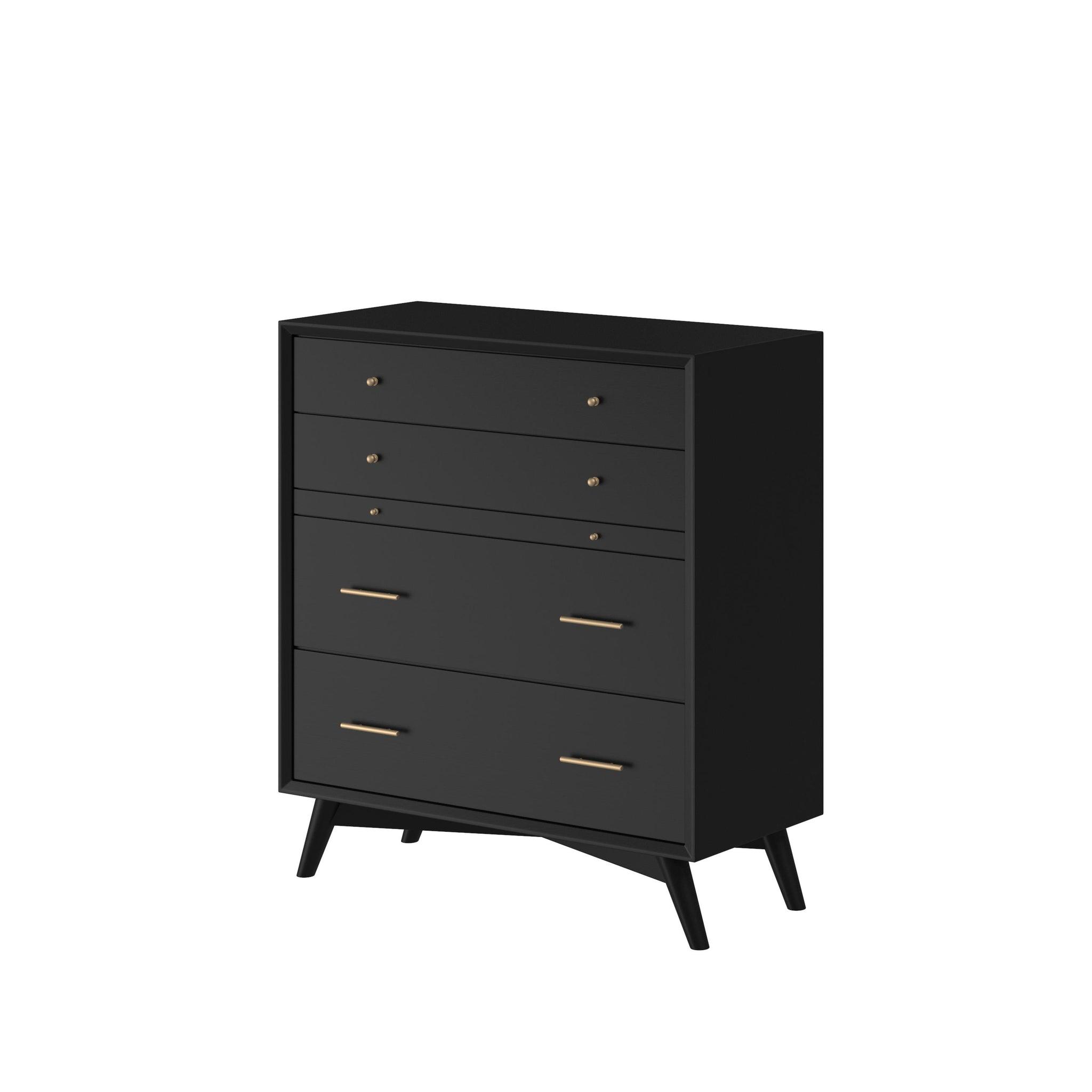 

        
Alpine Furniture Flynn Panel Bedroom Set Black  840108501470
