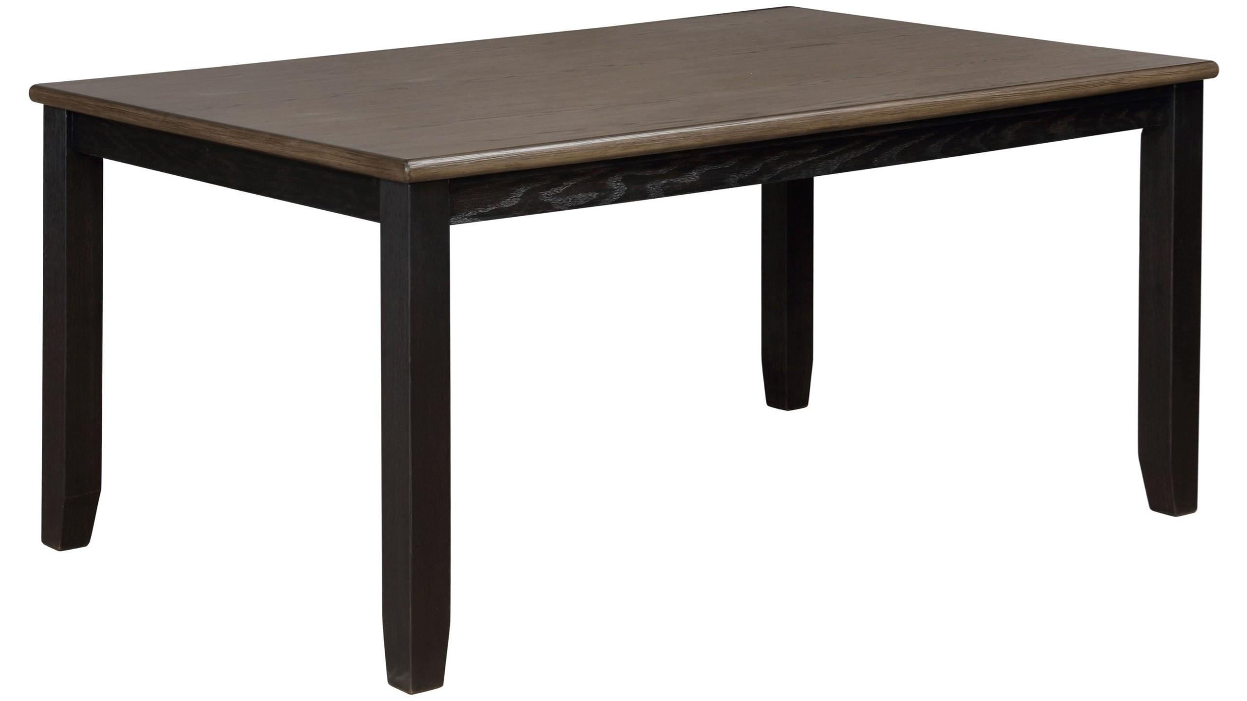 Traditional, Farmhouse Dining Table Jorie 2142T-4064 in Black 
