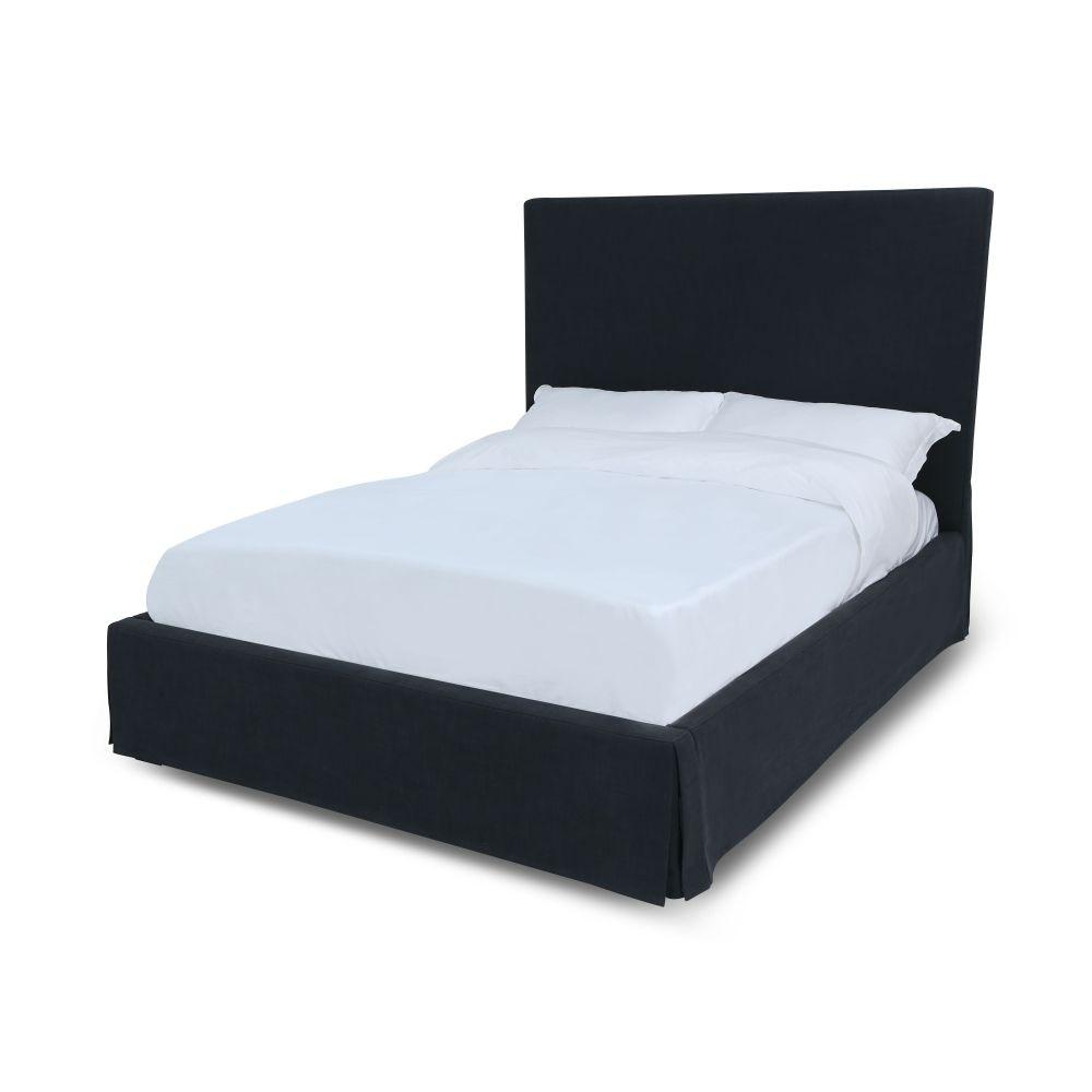 

    
Black Linen Blend Fabric Full Platform Bed JULIETTE CHEVIOT by Modus Furniture
