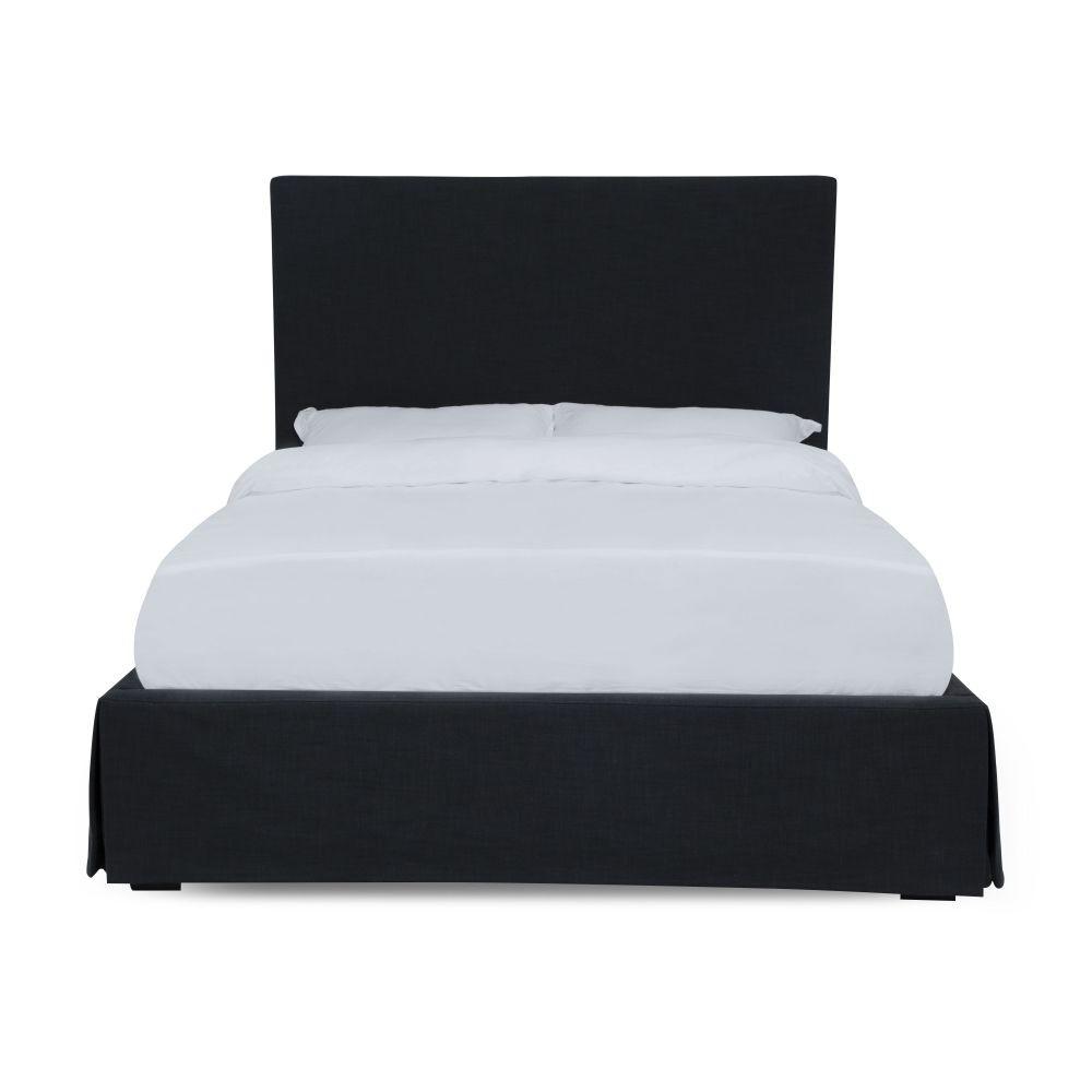 

    
Black Linen Blend Fabric Queen Platform Bed JULIETTE CHEVIOT by Modus Furniture
