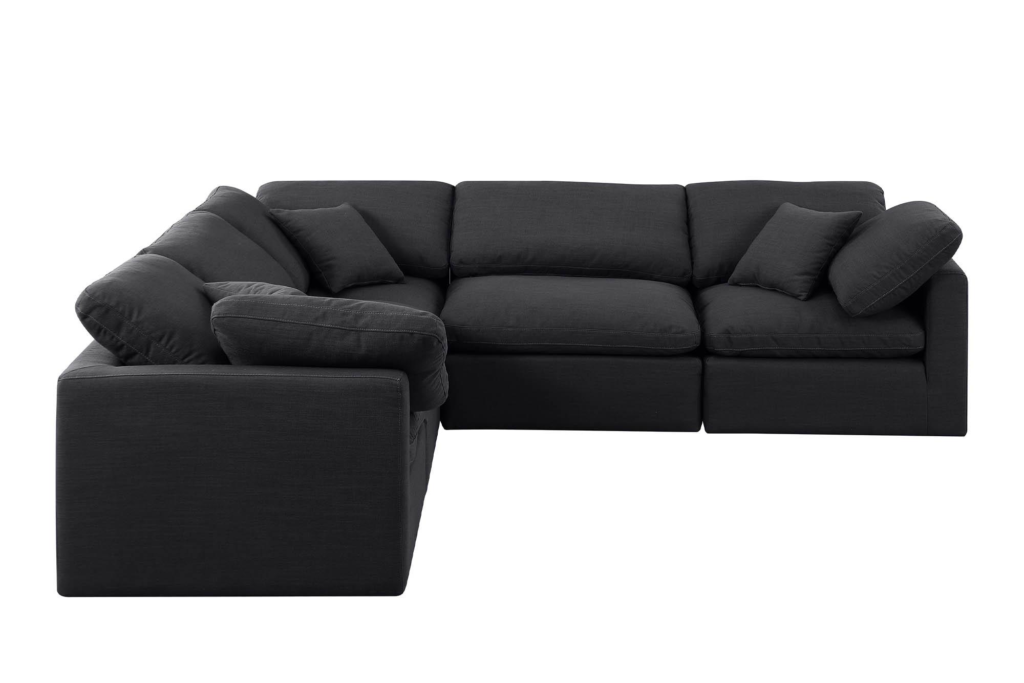 

    
Meridian Furniture INDULGE 141Black-Sec5C Modular Sectional Black 141Black-Sec5C
