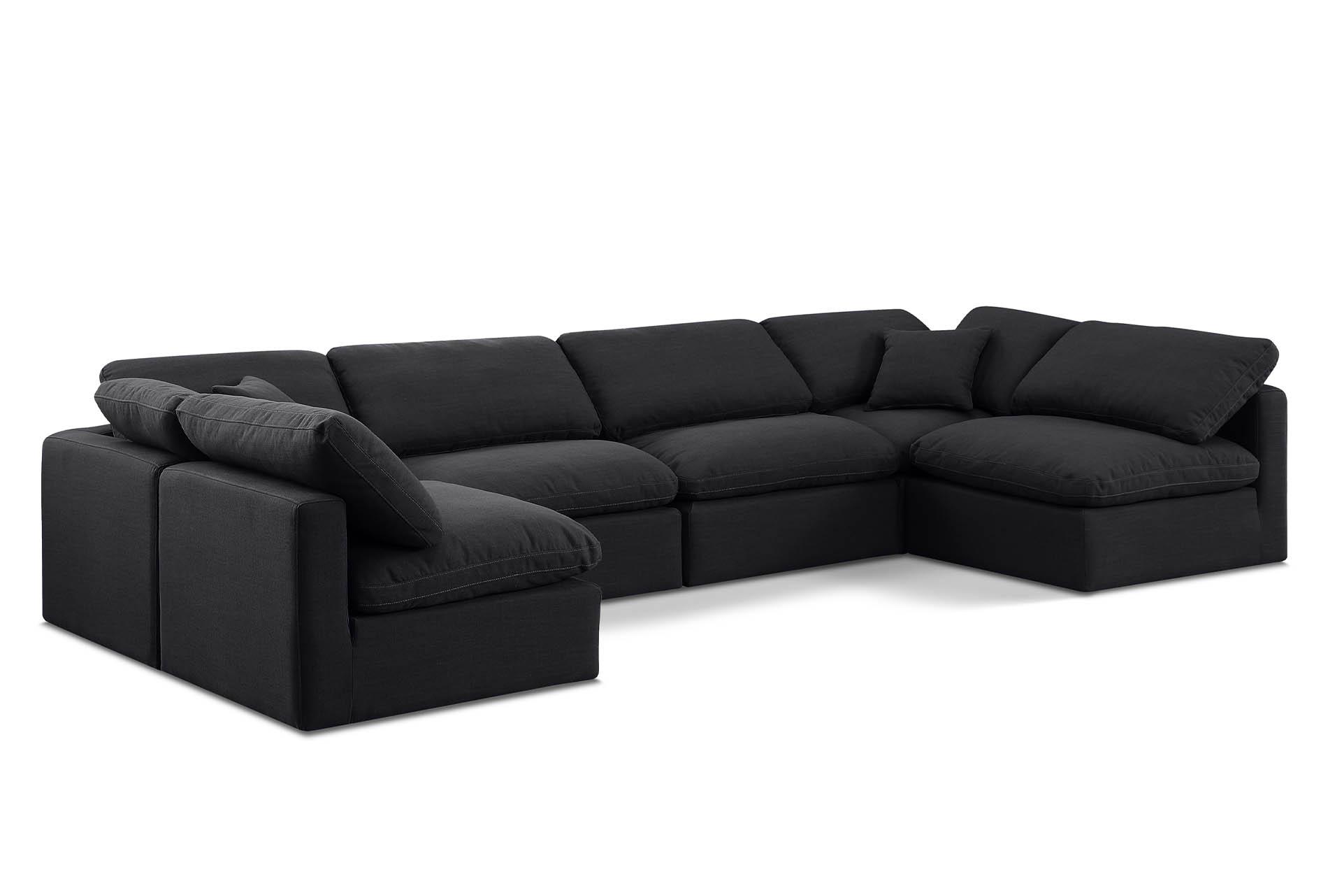 

    
Meridian Furniture INDULGE 141Black-Sec6D Modular Sectional Black 141Black-Sec6D
