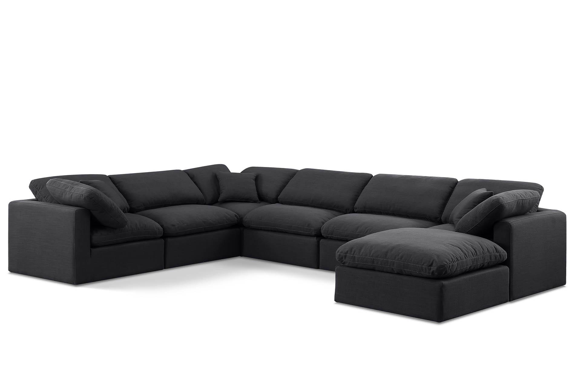 

    
Meridian Furniture INDULGE 141Black-Sec7A Modular Sectional Black 141Black-Sec7A
