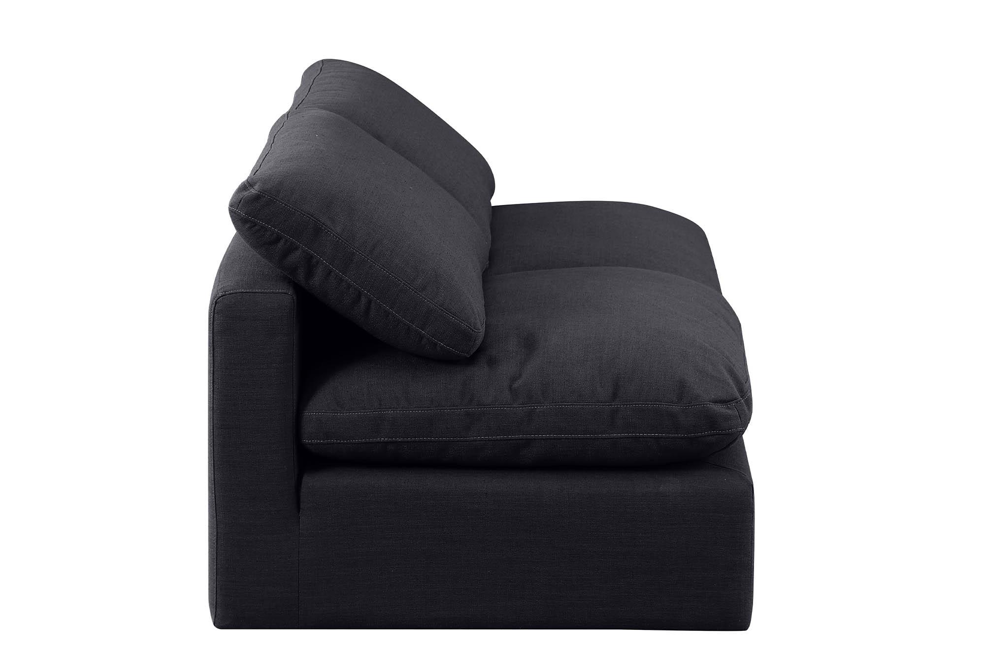 

        
Meridian Furniture INDULGE 141Black-S2 Modular Sofa Black Linen 094308313948
