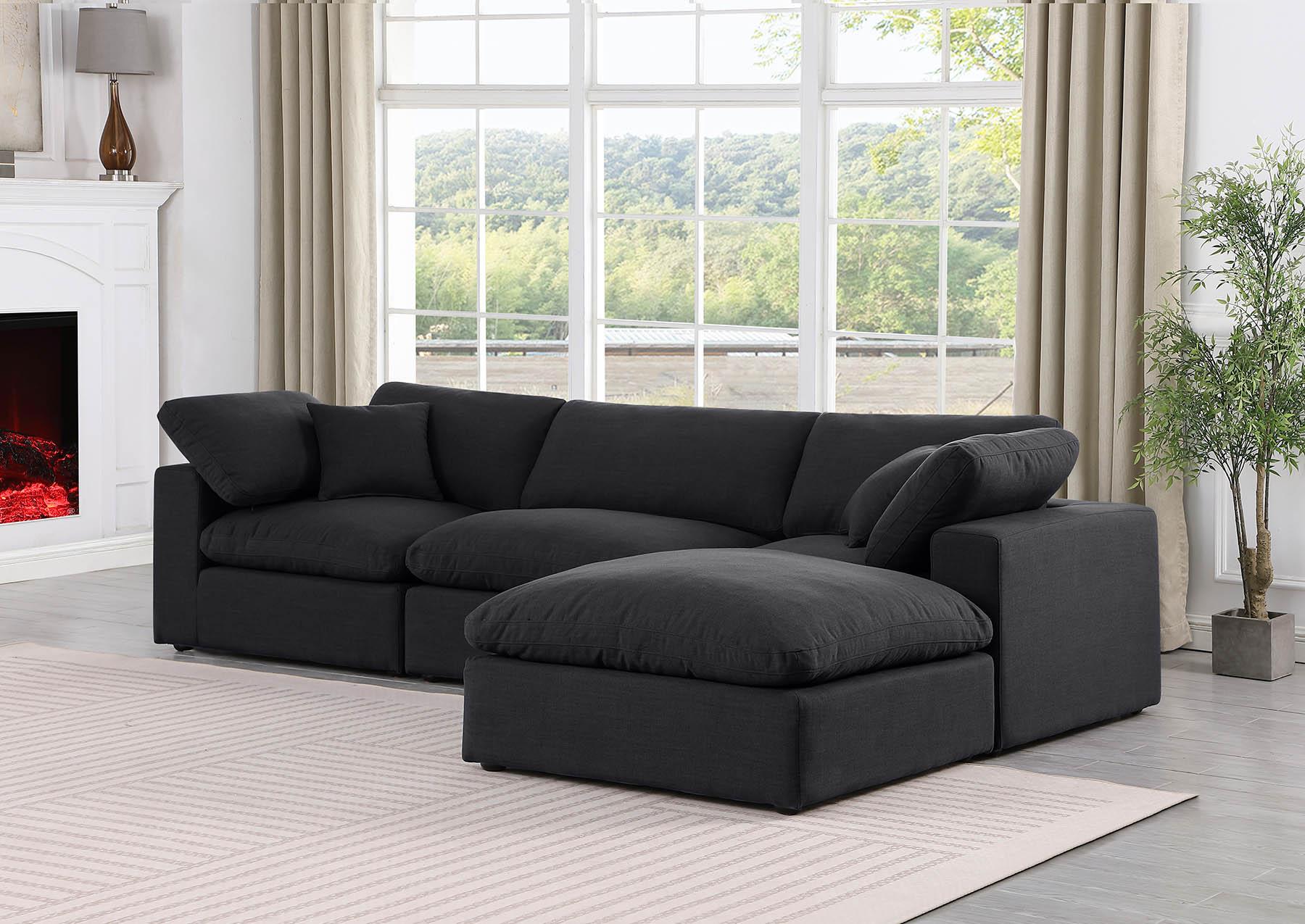

        
Meridian Furniture 187Black-Sec4A Modular Sectional Black Linen 094308287515

