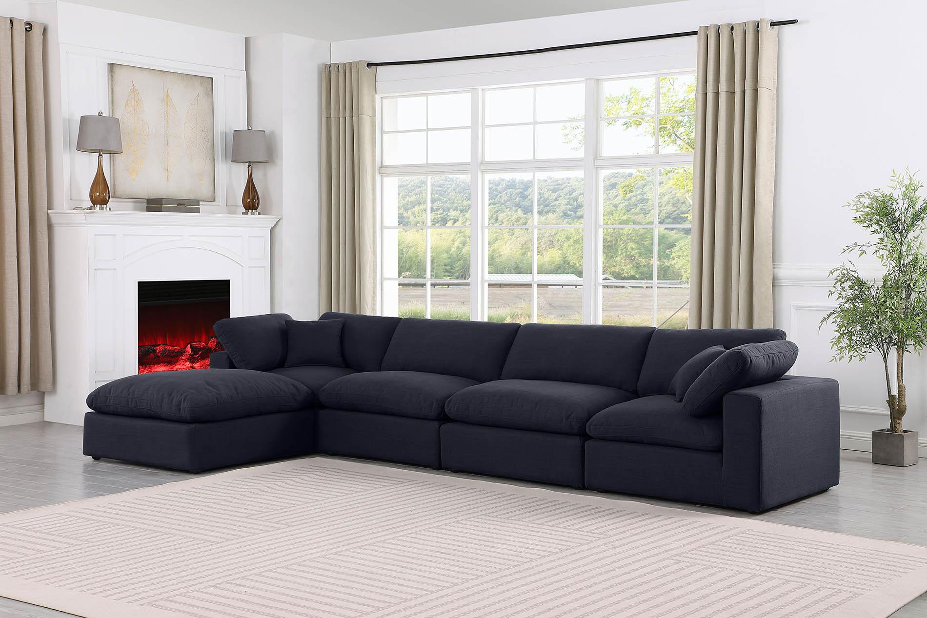 

    
Meridian Furniture 187Black-Sec5A Modular Sectional Black 187Black-Sec5A
