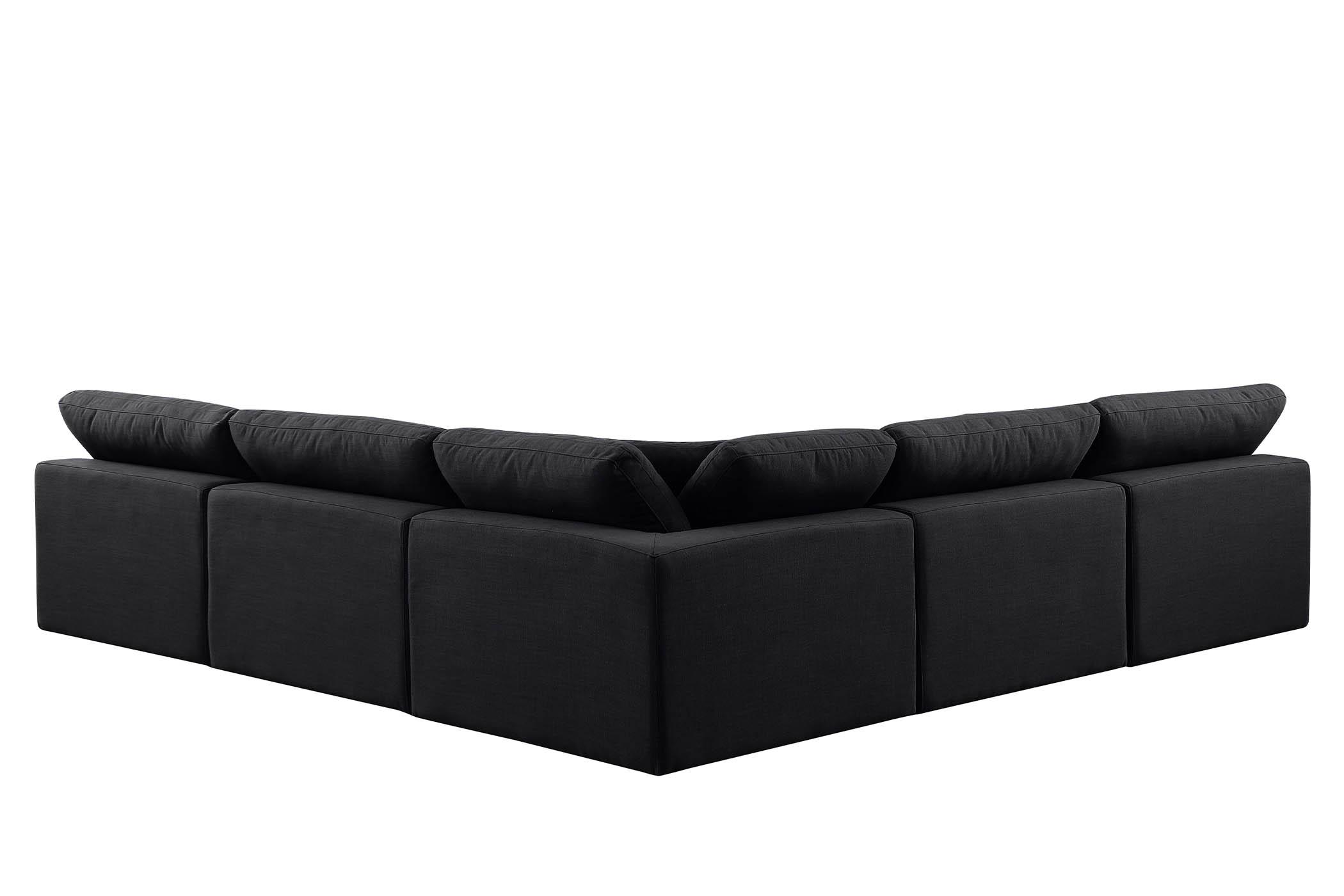 

        
Meridian Furniture 187Black-Sec5B Modular Sectional Black Linen 094308287546
