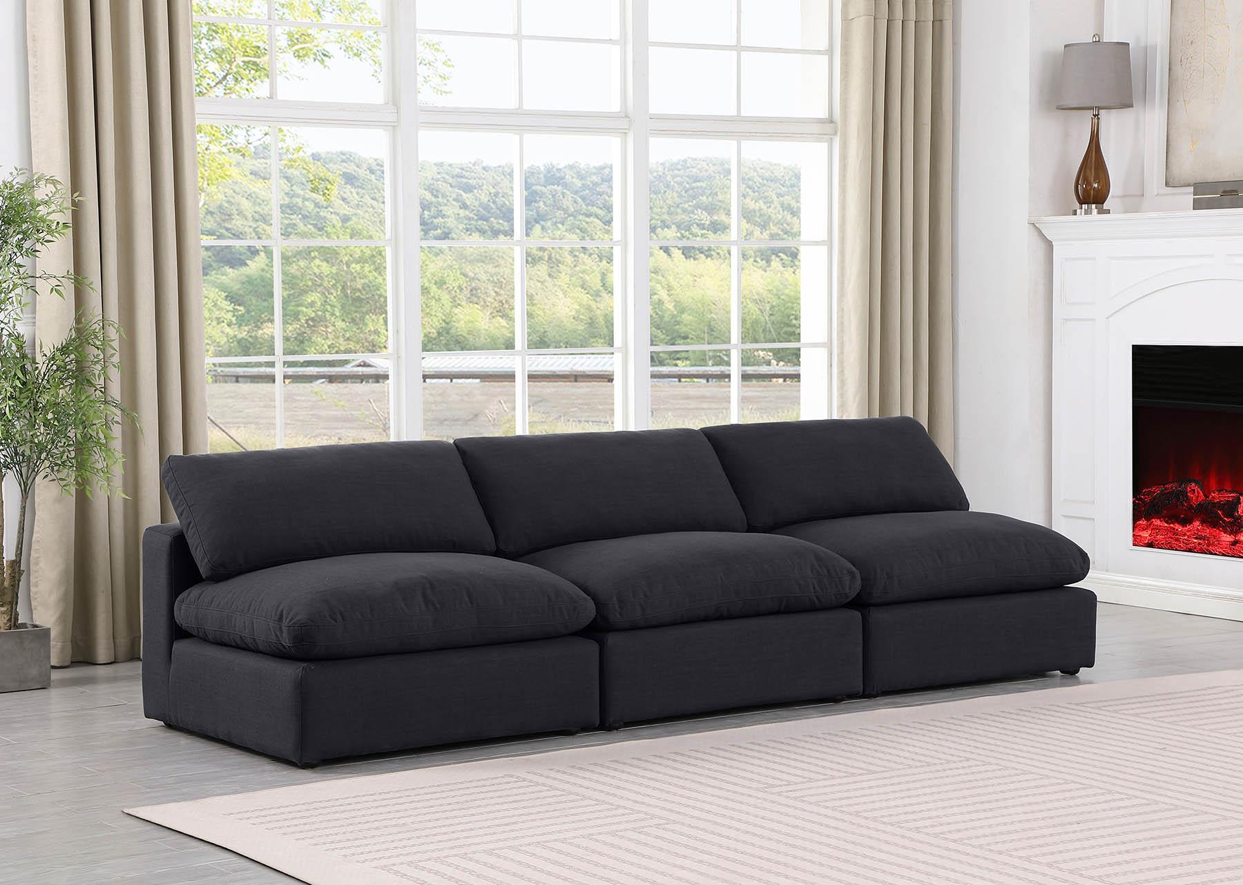 

    
Black Linen Modular Sofa COMFY 187Black-S117 Meridian Contemporary
