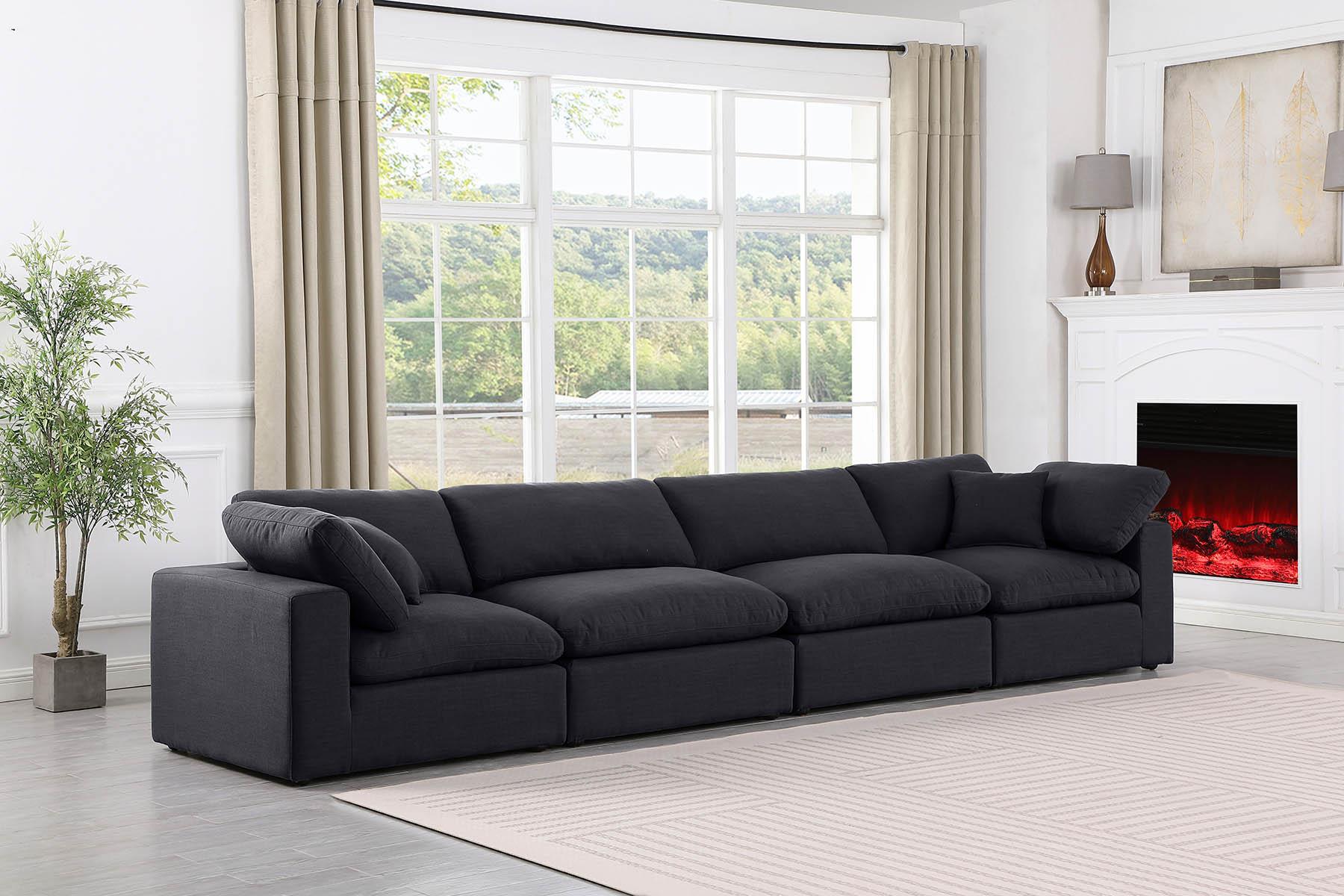 

    
Black Linen Modular Sofa COMFY 187Black-S158 Meridian Contemporary
