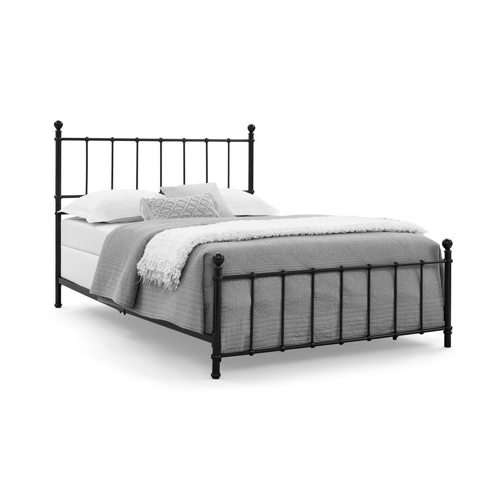 Modern, Transitional Beds ZORA 1114-105 1114-105 in Black 