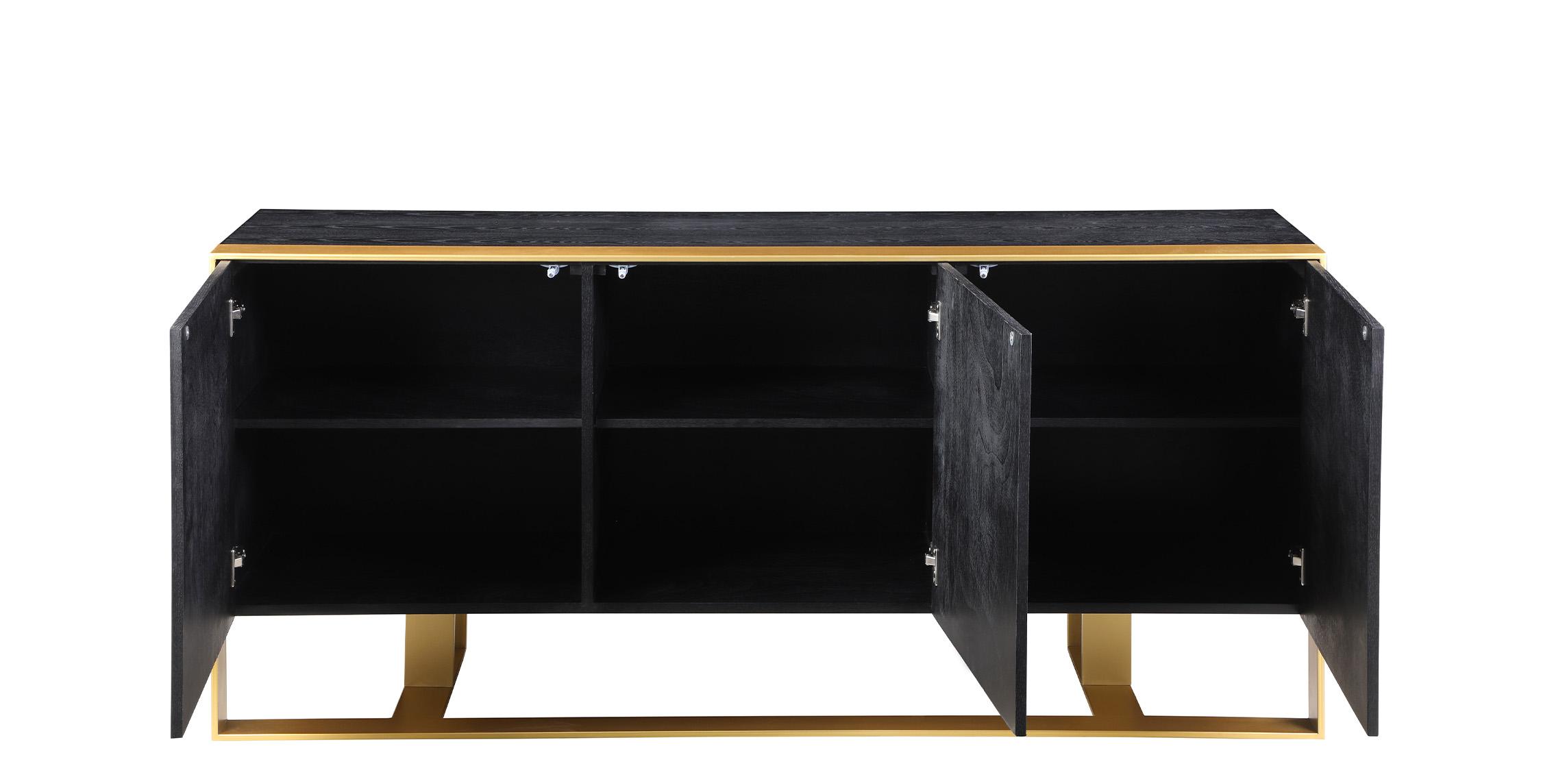 

        
Meridian Furniture SHERWOOD 325 Sideboard Gold/Black  753359804897
