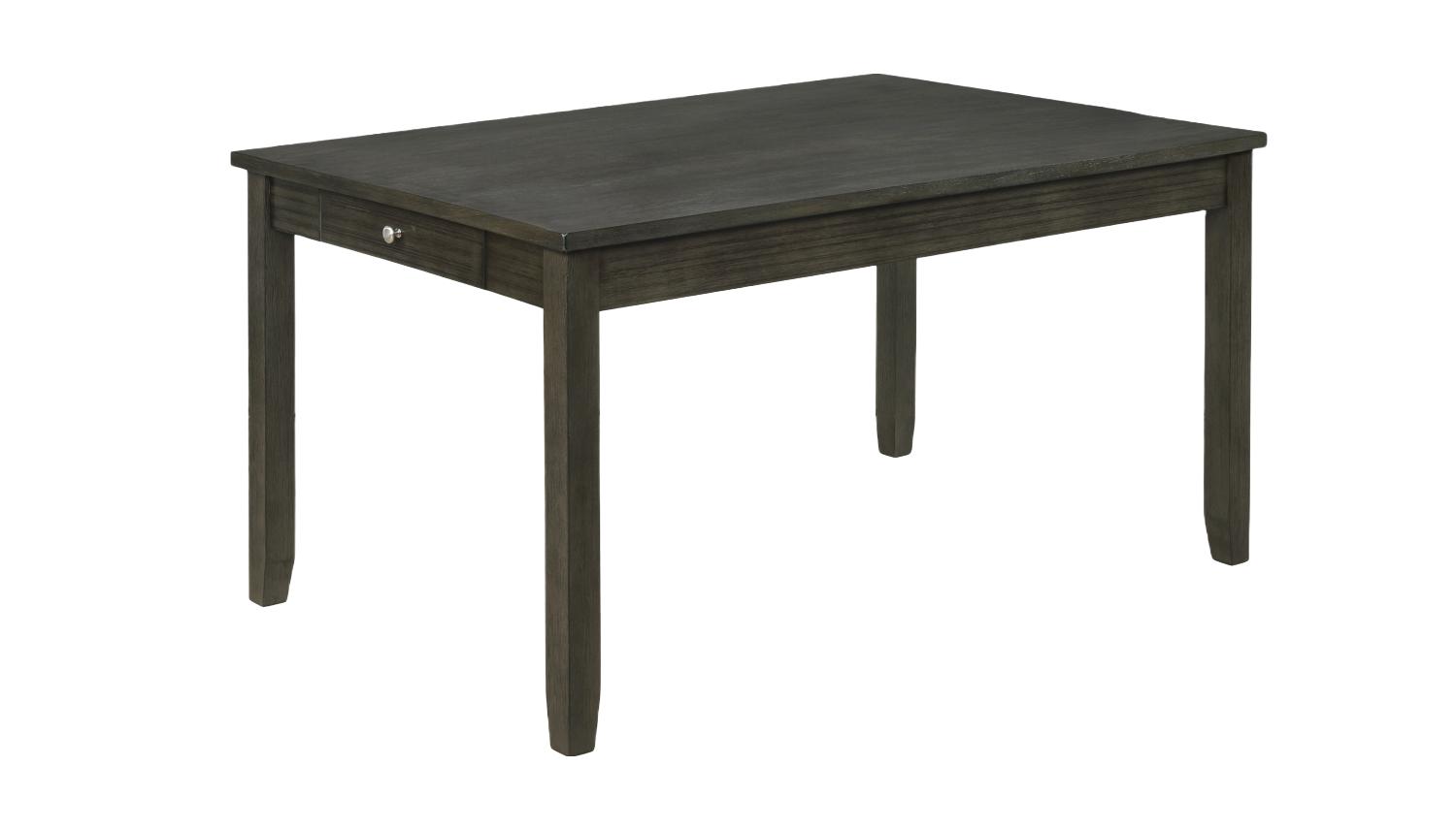 

    
Black Oak Dining Table by Crown Mark Nina 2217GY-T-3660
