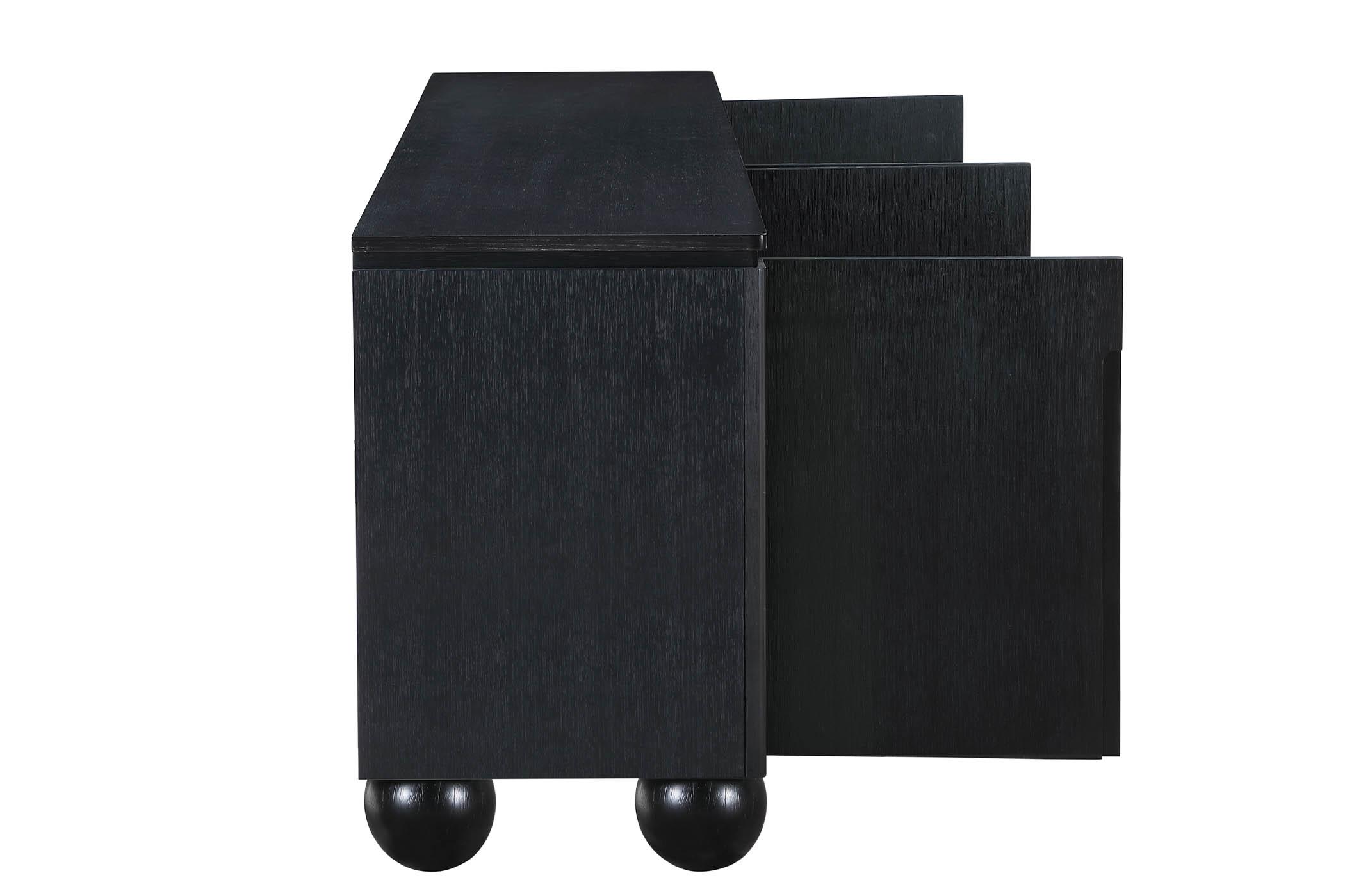 

    
77023Black Meridian Furniture Sideboard
