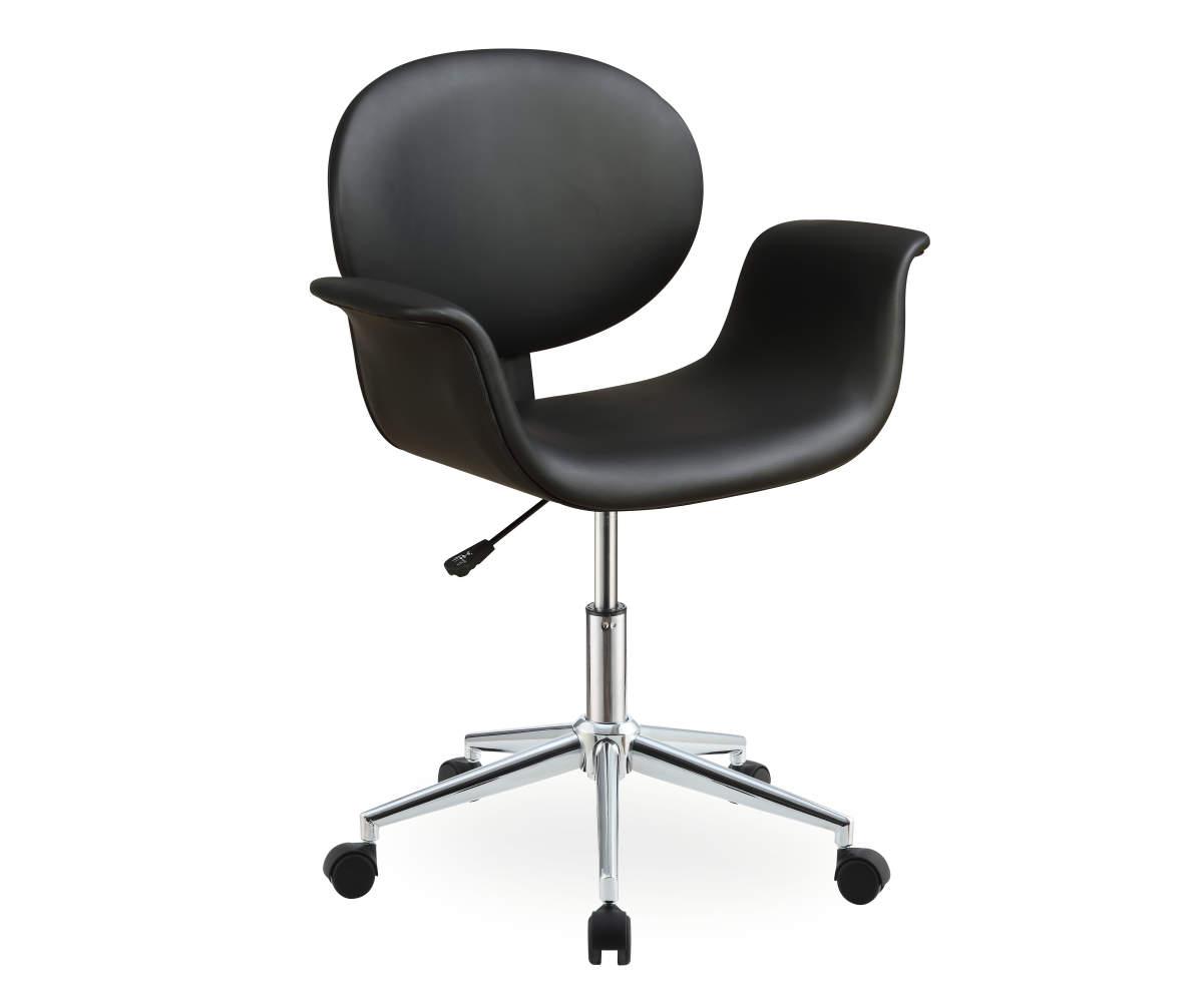 

    
Casual Black PU Arm Office Chair by Acme Camila 92420
