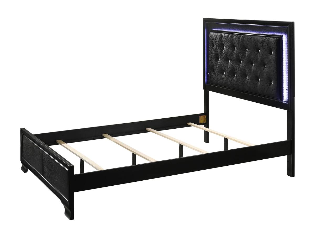 

    
Crown Mark Micah Panel Bed Black B4350-Q-Bed
