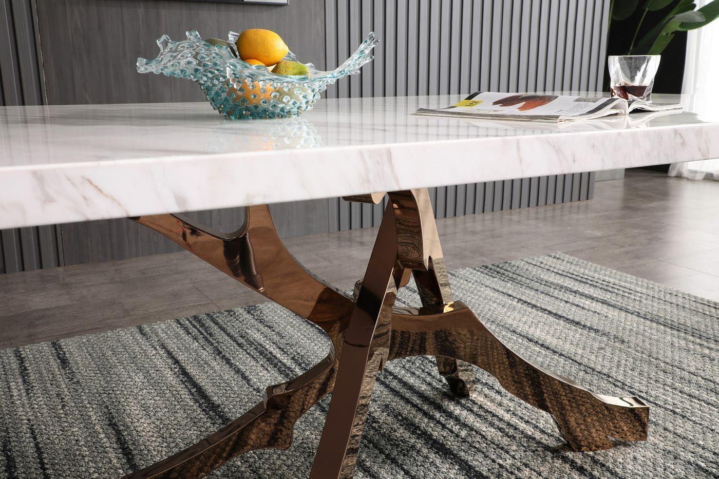 

    
VGVCT8222-M20-WHT-DT VIG Furniture Dining Table
