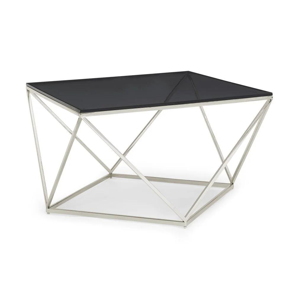 

                    
Crown Mark Aria Coffee Table End Table Console Table Silver/Black  Purchase 
