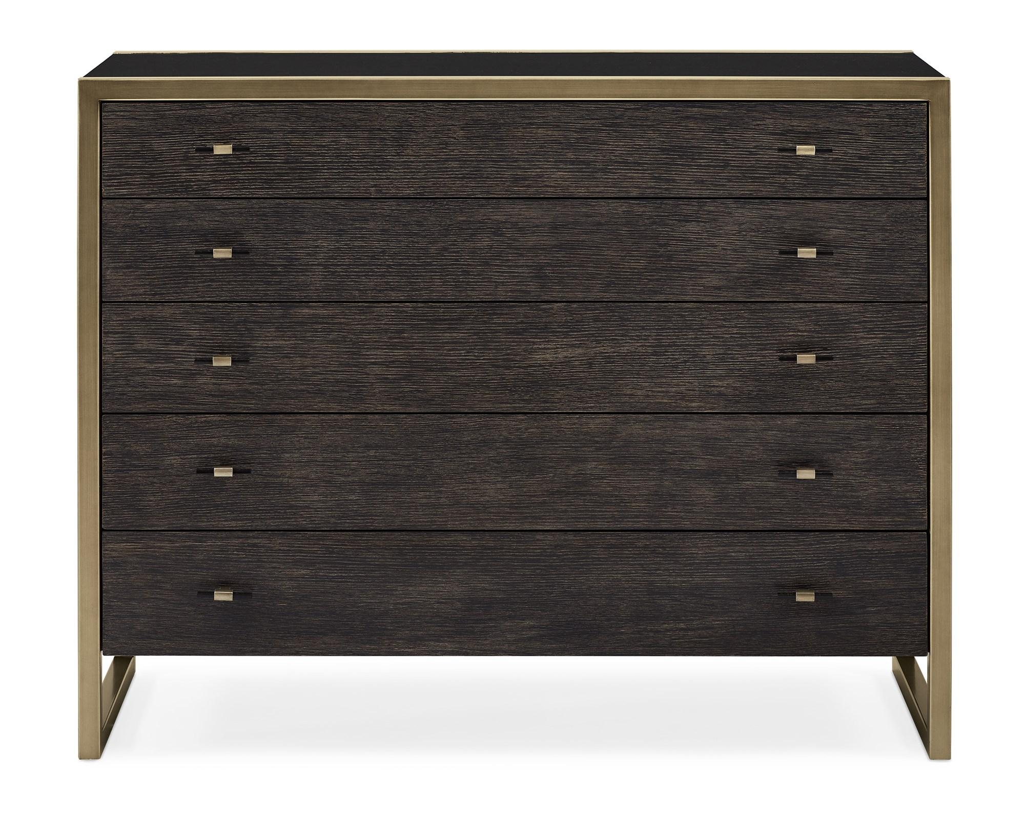 

    
Black Stained Ash Cerused Oak & Bronze Gold Metal REMIX SINGLE DRESSER by Caracole
