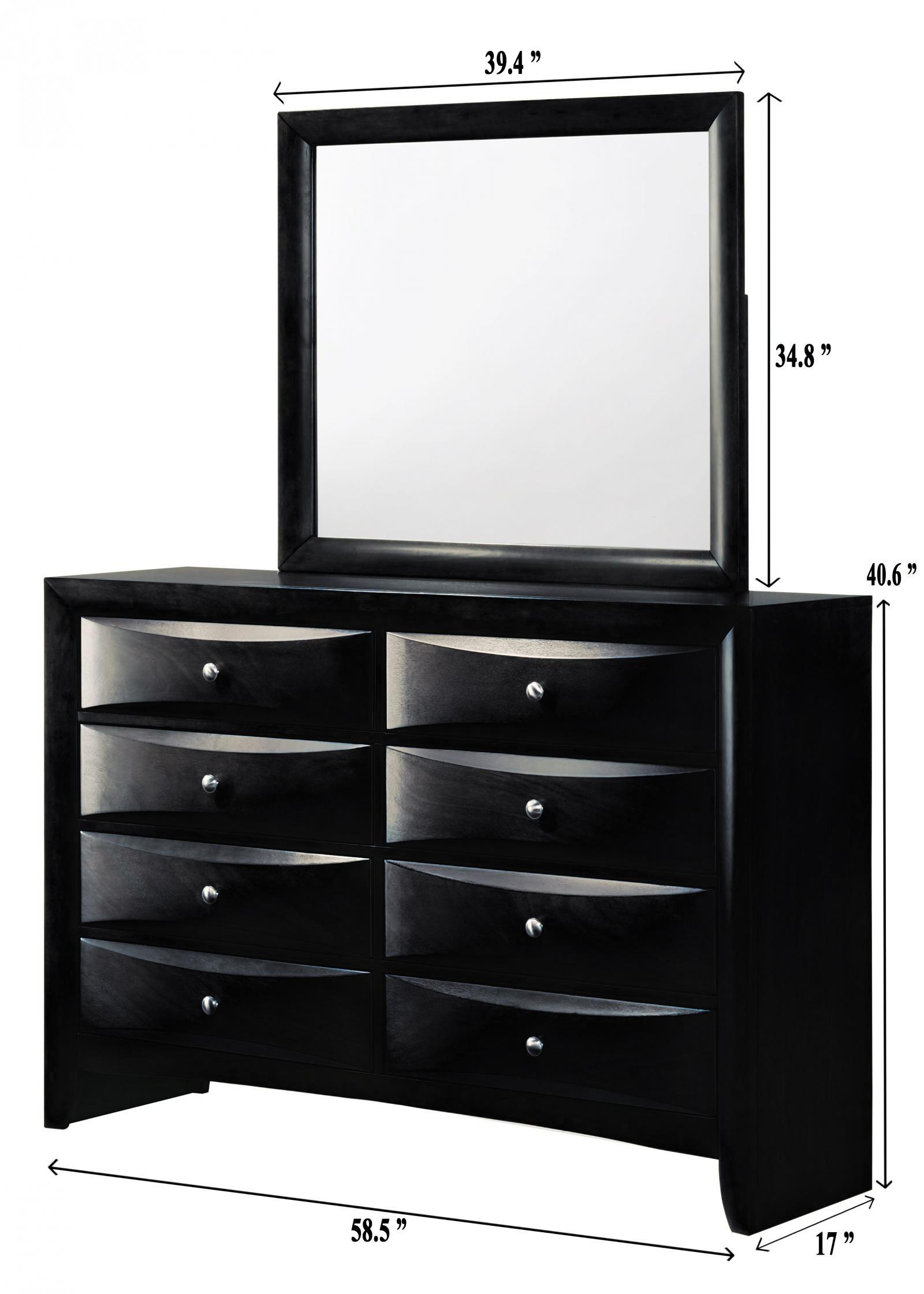 

    
B4288-Q-Bed-6pcs Black Storage Bedroom Set by Crown Mark Fallon B4288-Q-Bed-6pcs
