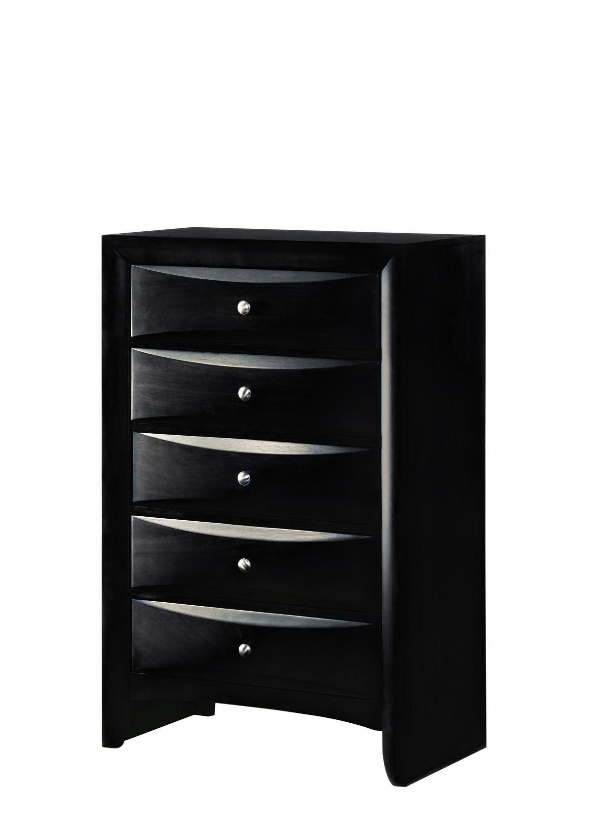 

                    
Buy Black Storage Bedroom Set by Crown Mark Fallon B4288-Q-Bed-6pcs
