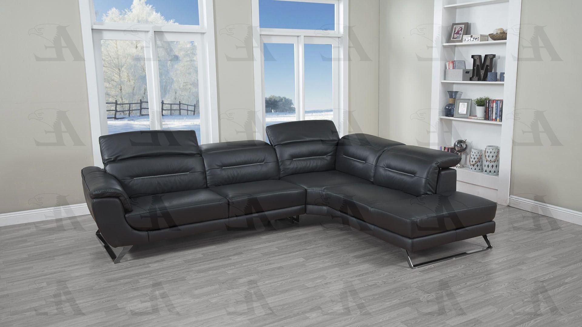 

    
American Eagle Furniture EK-LH756-BK Sectional Sofa Black EK-LH756-BK
