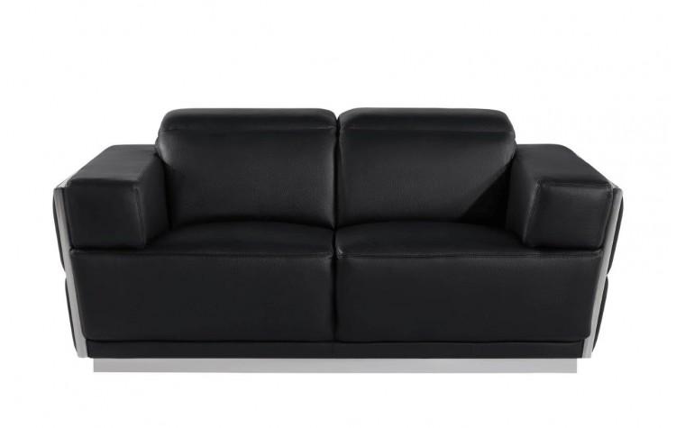 

    
Global United 1111 Sofa Loveseat and Chair Set Black 1111-BLACK-3PC
