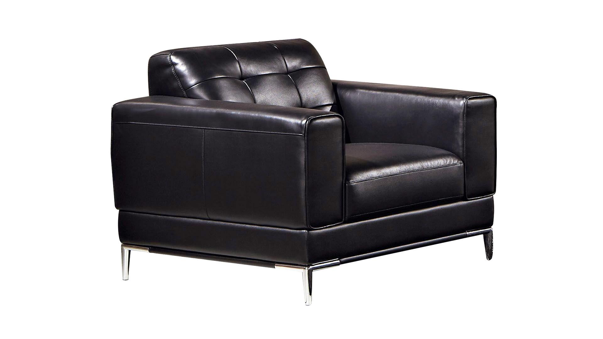 

                    
American Eagle Furniture EK003-BK Sofa Set Black Italian Leather Purchase 
