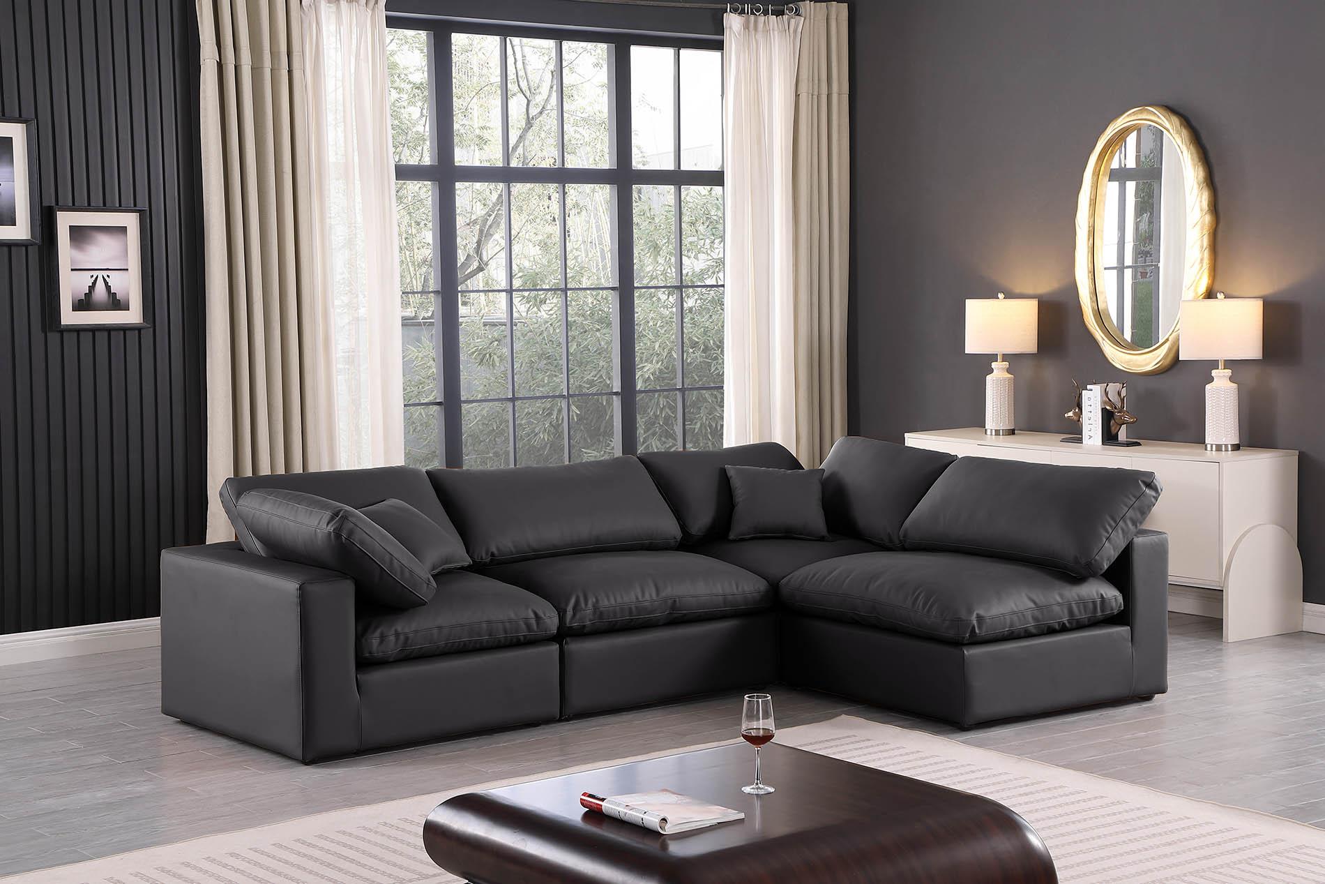 

        
Meridian Furniture 188Black-Sec4B Modular Sectional Black Faux Leather 094308288475
