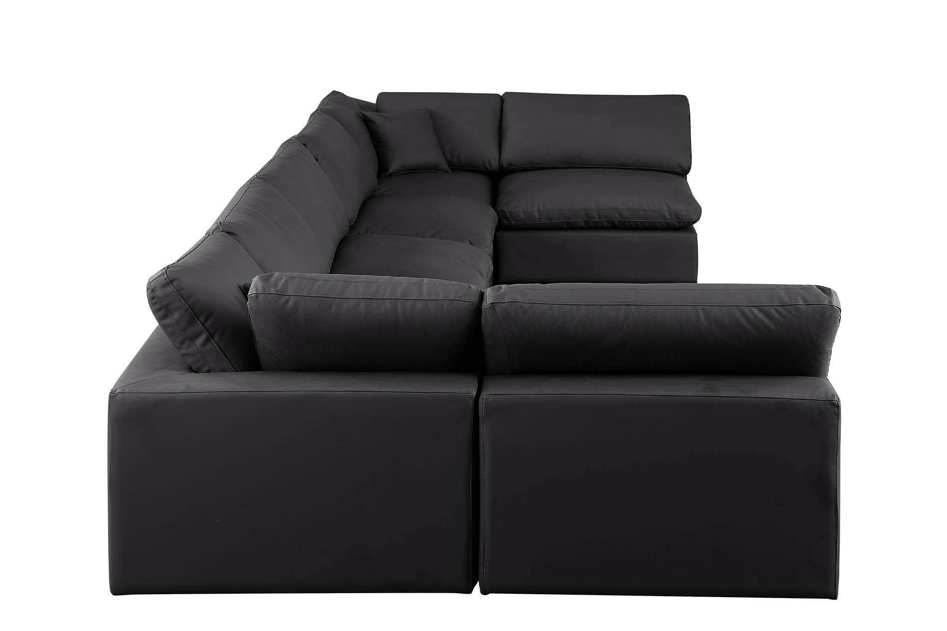 

        
Meridian Furniture 188Black-Sec7B Modular Sectional Black Faux Leather 094308288574
